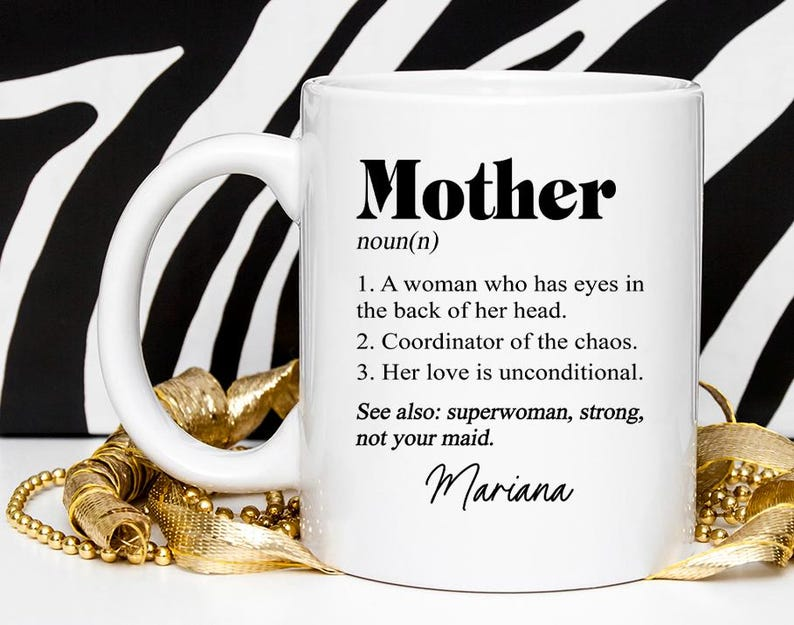 Funny Mother Definition Mug – Personalized Coffee Mug, Perfect Mother’s Day Gift