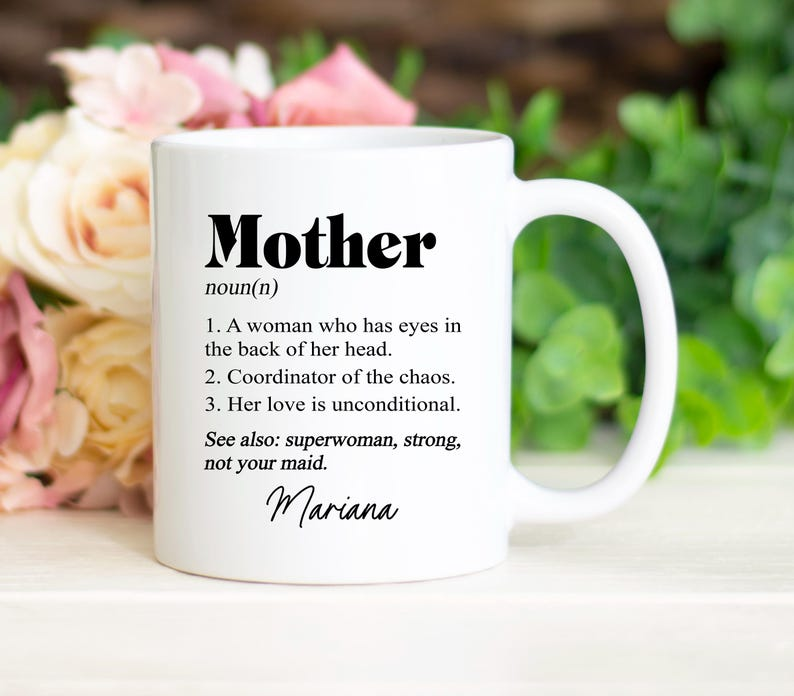 Funny Mother Definition Mug – Personalized Coffee Mug, Perfect Mother’s Day Gift