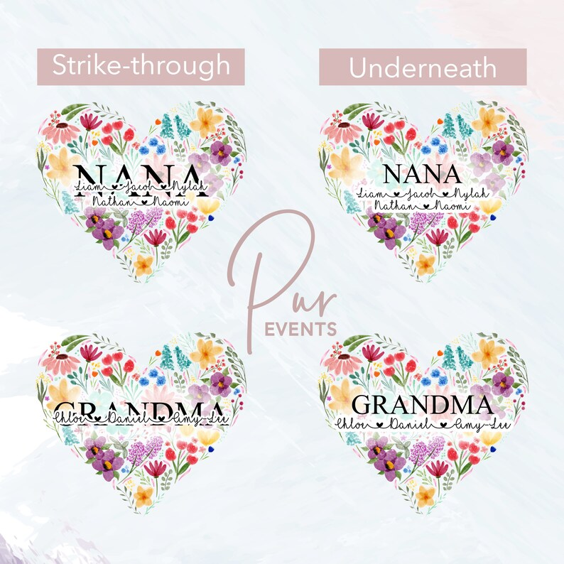Mama or Mommy Floral Hearts Mug – 11oz Coffee Cup | Mother’s Day, Valentine’s & Birthday Gift for Mom