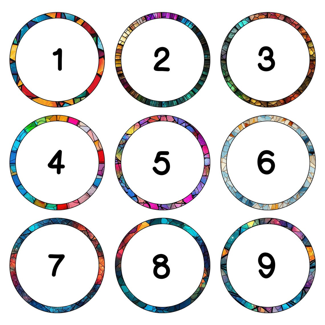 Personalized Grandma's Garden Stained Glass Suncatcher Gift For Grandma, Grandma Gift, Nana Birth Month Flower, Mothers Day Gift For Grandma