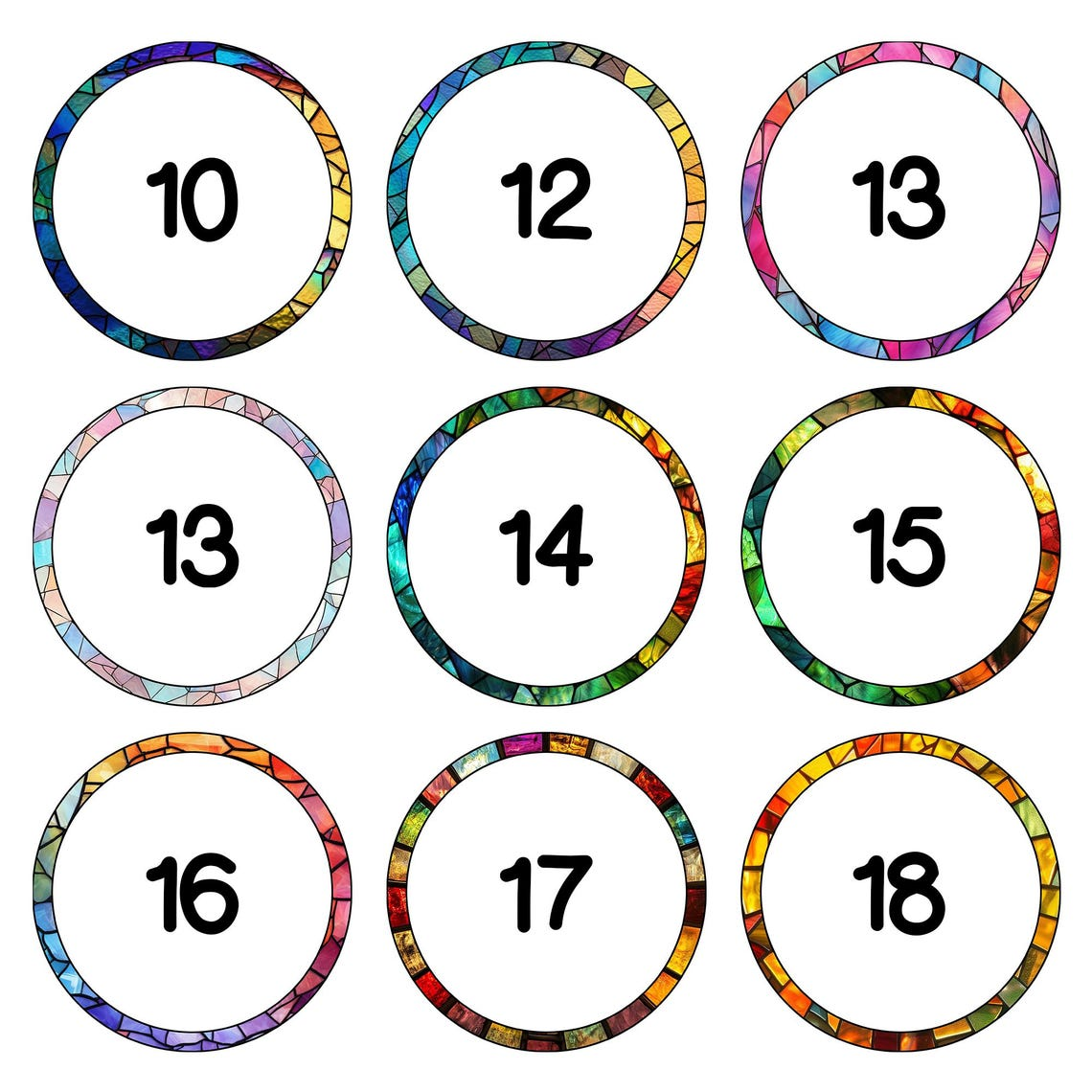 Personalized Grandma's Garden Stained Glass Suncatcher Gift For Grandma, Grandma Gift, Nana Birth Month Flower, Mothers Day Gift For Grandma