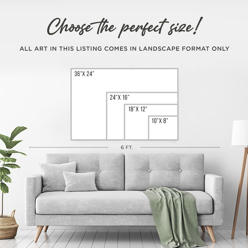 Personalized Canvas Art, Custom Family Name Sign, Lake Mountain Design, Multi-Names