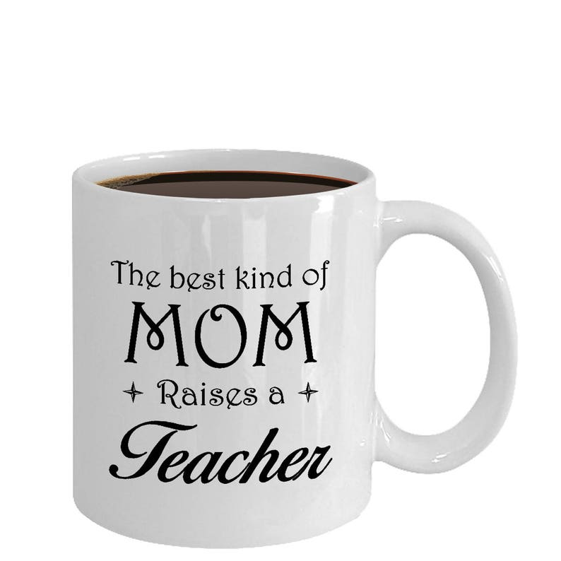 Teacher Mom Coffee Mug – Mother's Day Gift, Customizable Job