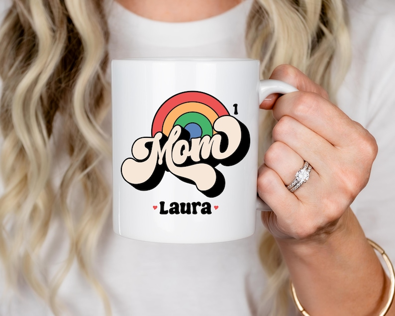 Personalized Mom Mug – Custom Kids’ Names Mother’s Day Gift
