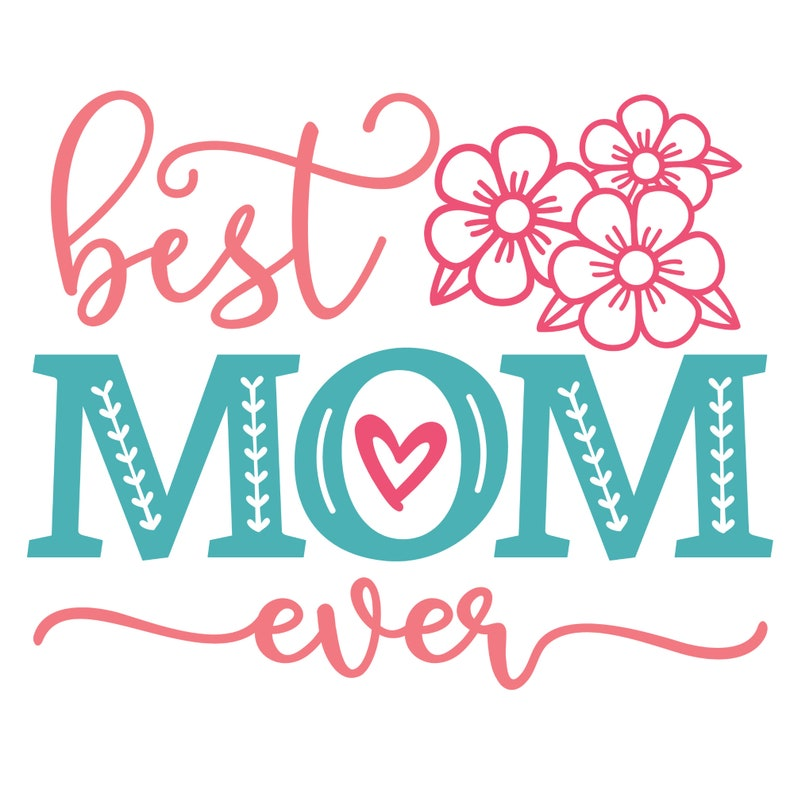 Best Mom Ever coffee cup in pastel colors