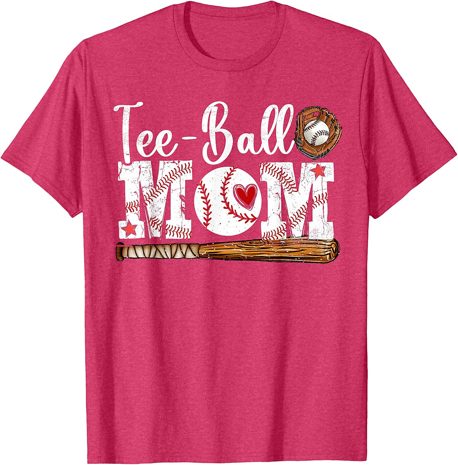 Tee-Ball Mom T Shirt Baseball Graphic Sleeveless Shirt