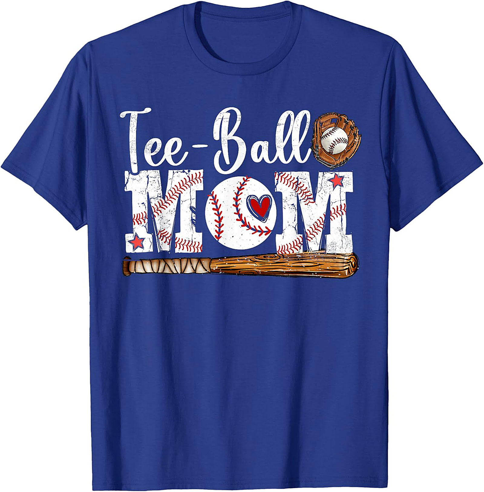 Tee-Ball Mom T Shirt Baseball Graphic Sleeveless Shirt