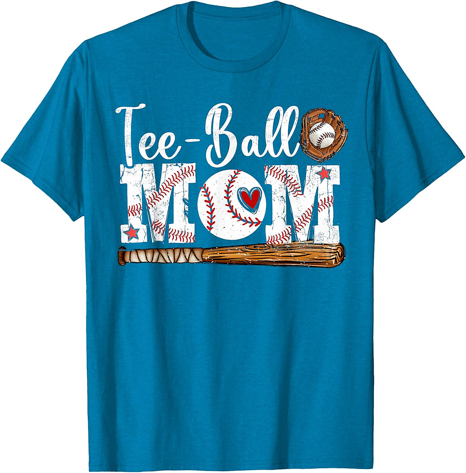Tee-Ball Mom T Shirt Baseball Graphic Sleeveless Shirt