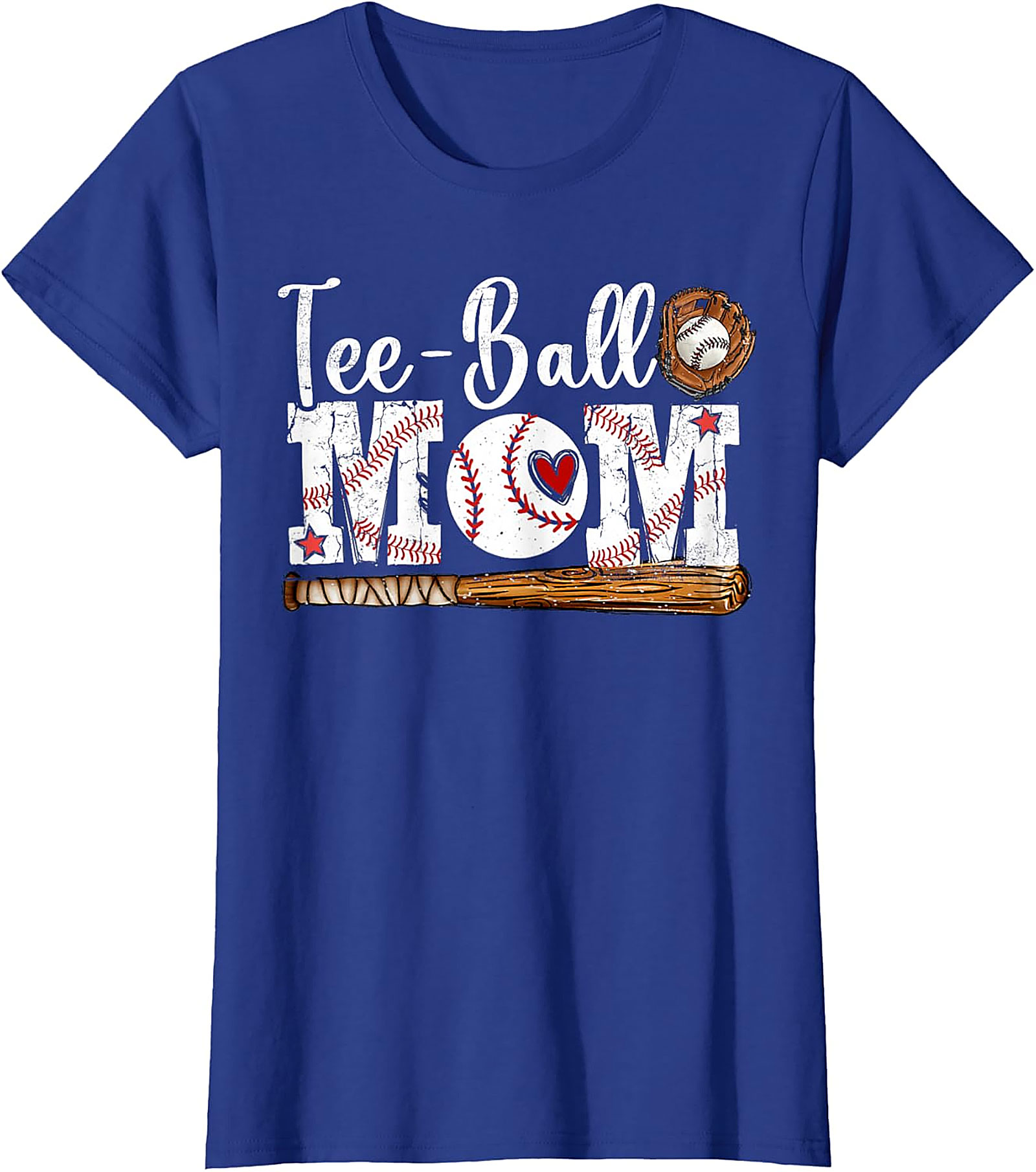 Tee-Ball Mom T Shirt Baseball Graphic Sleeveless Shirt