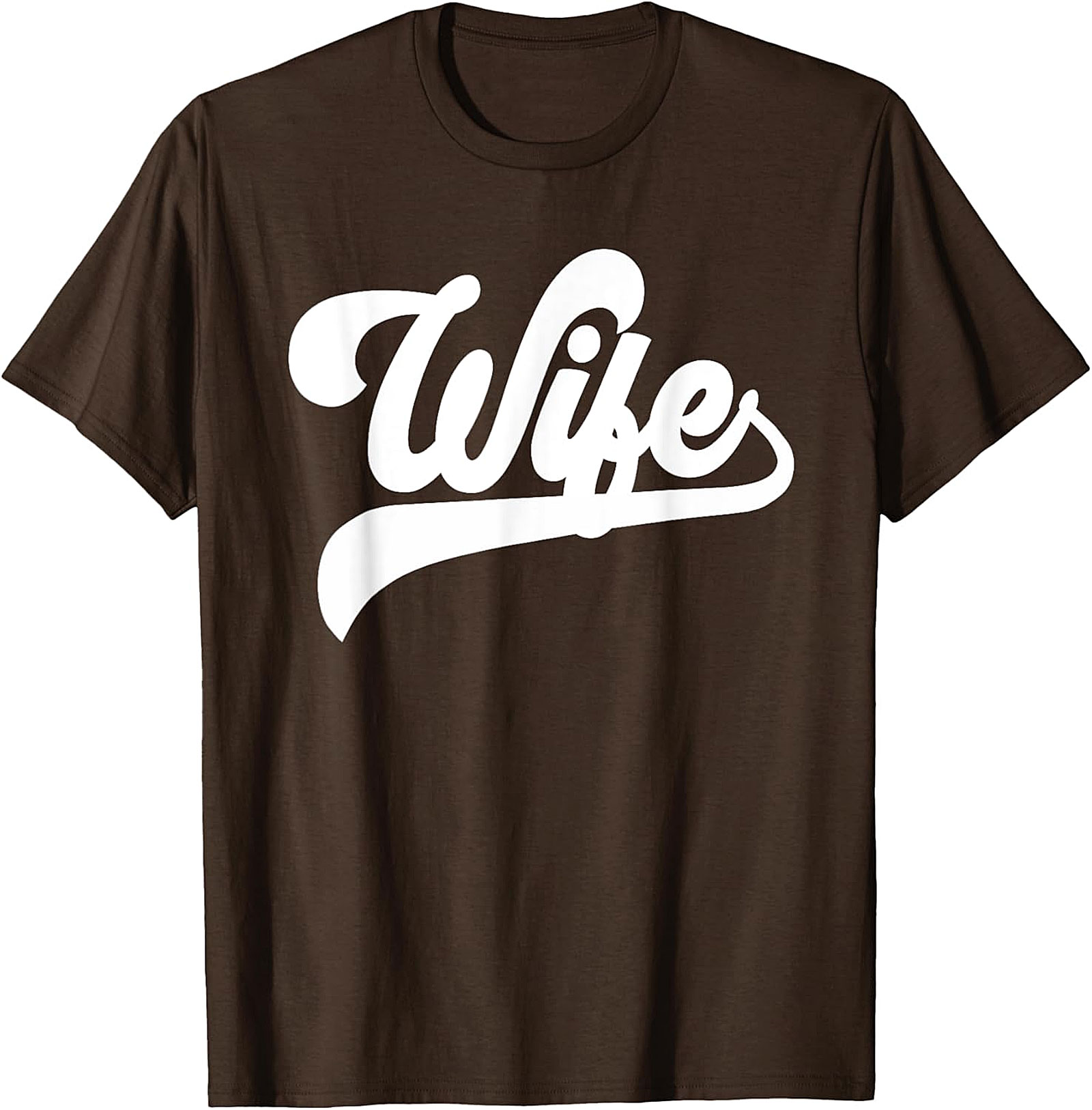 Retro Wife T-shirt | Vintage Script Graphic Tee | Gift for Her
