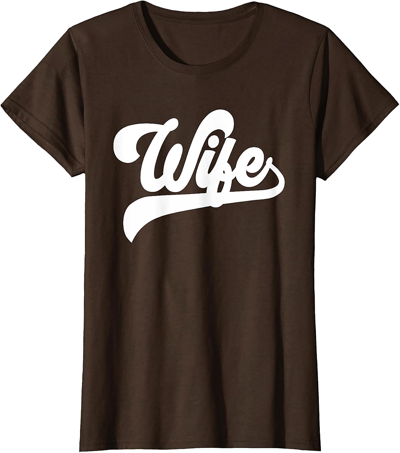 Retro Wife T-shirt | Vintage Script Graphic Tee | Gift for Her