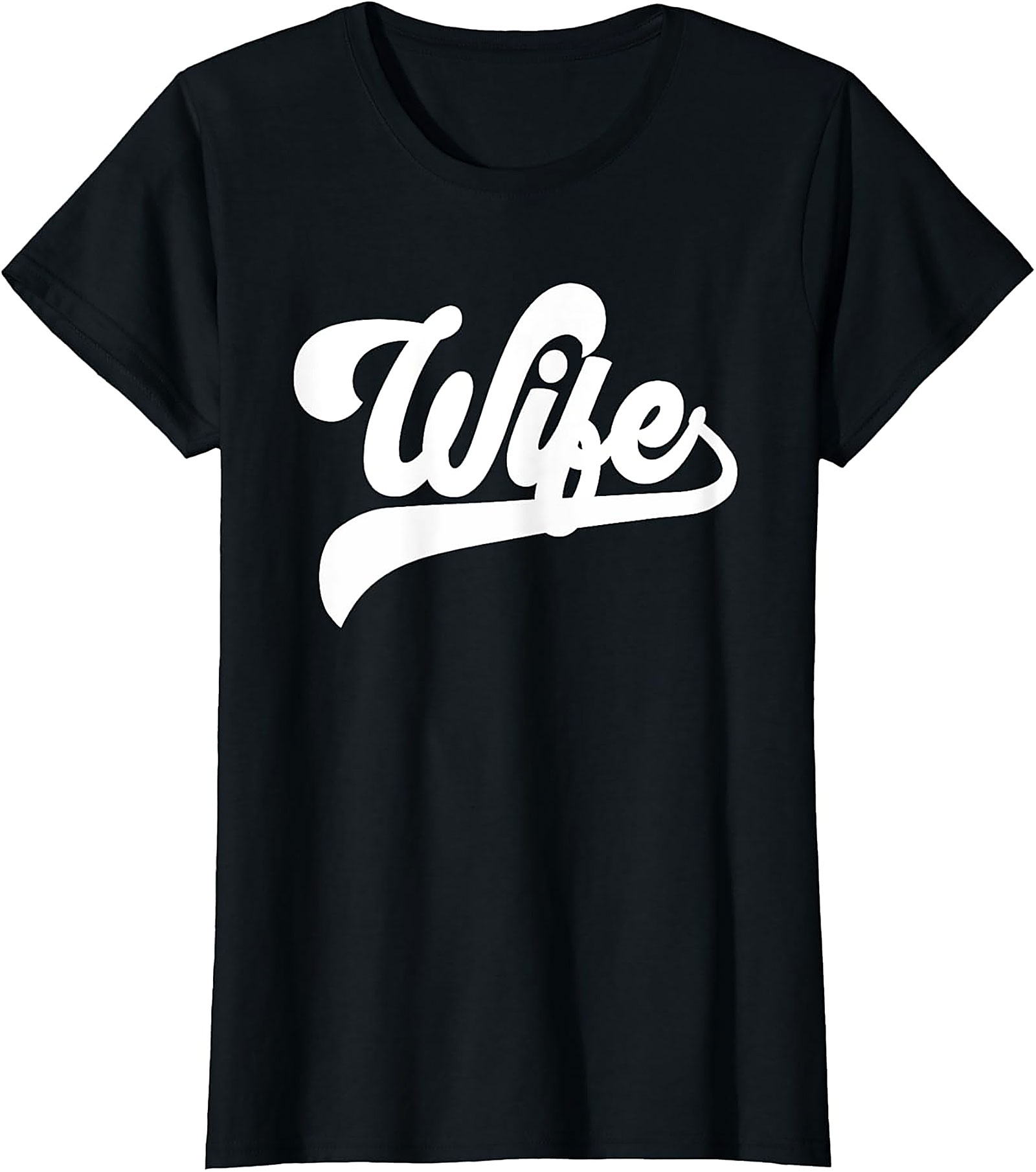 Retro Wife T-shirt | Vintage Script Graphic Tee | Gift for Her