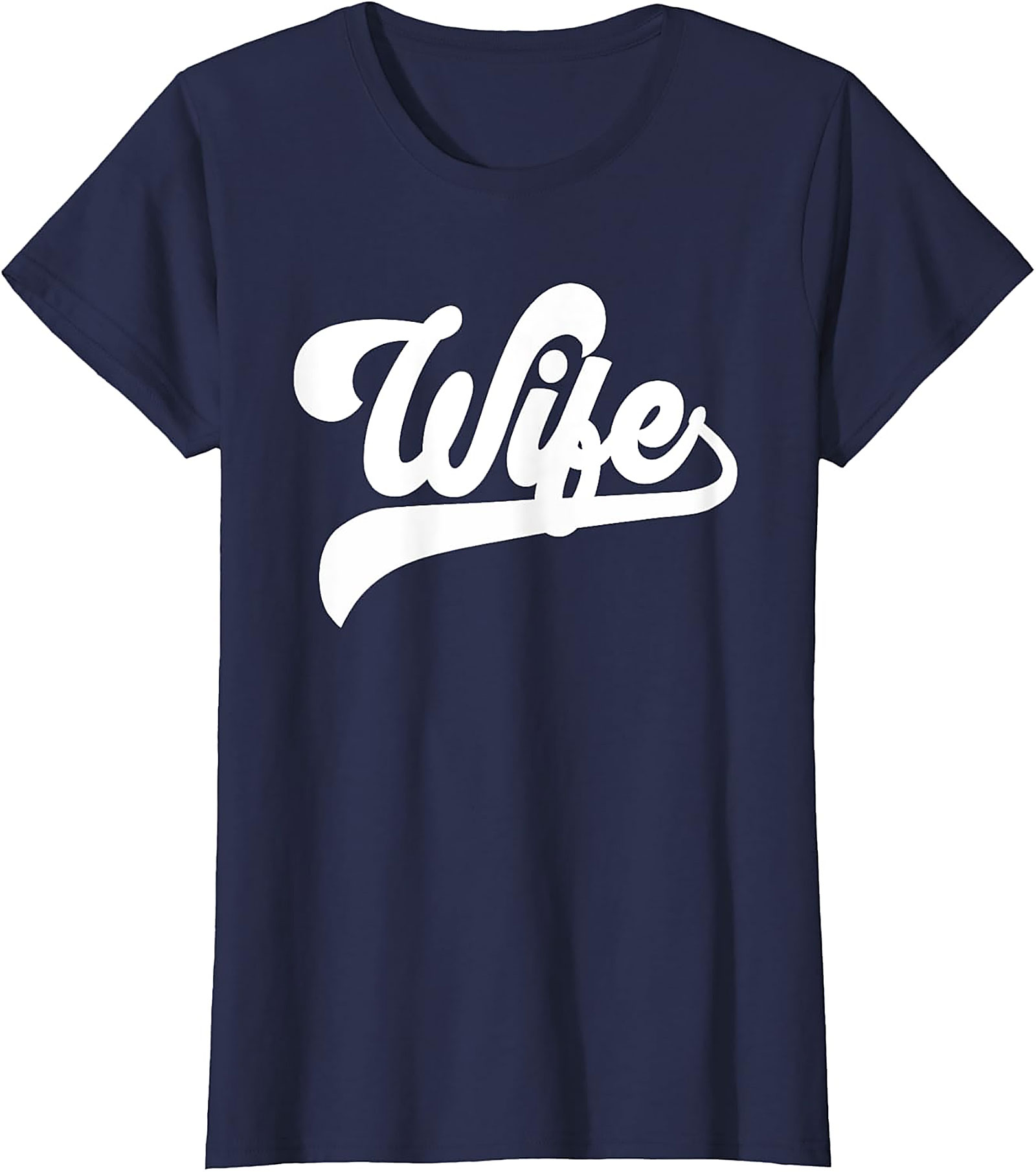 Retro Wife T-shirt | Vintage Script Graphic Tee | Gift for Her