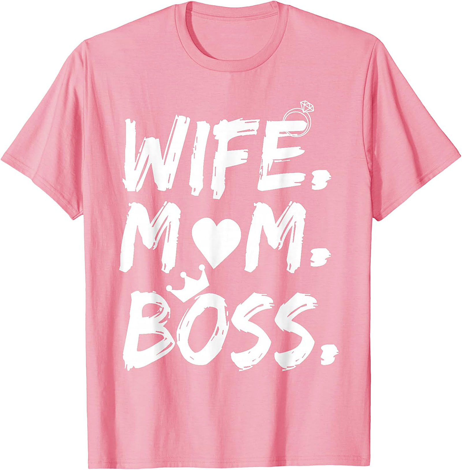 Wife Mom Boss T-shirt | Empowering Graphic Tee for Her