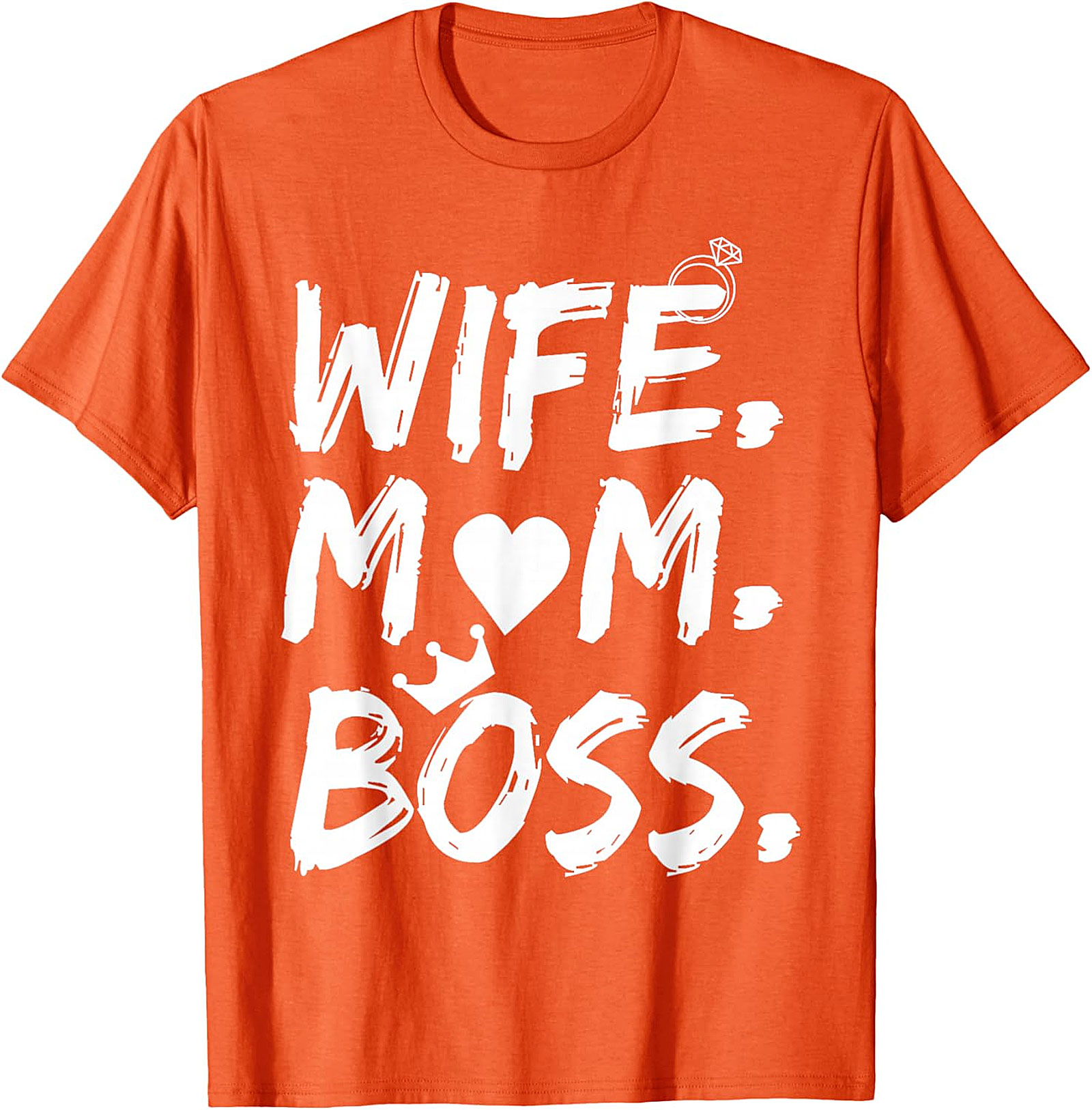 Wife Mom Boss T-shirt | Empowering Graphic Tee for Her