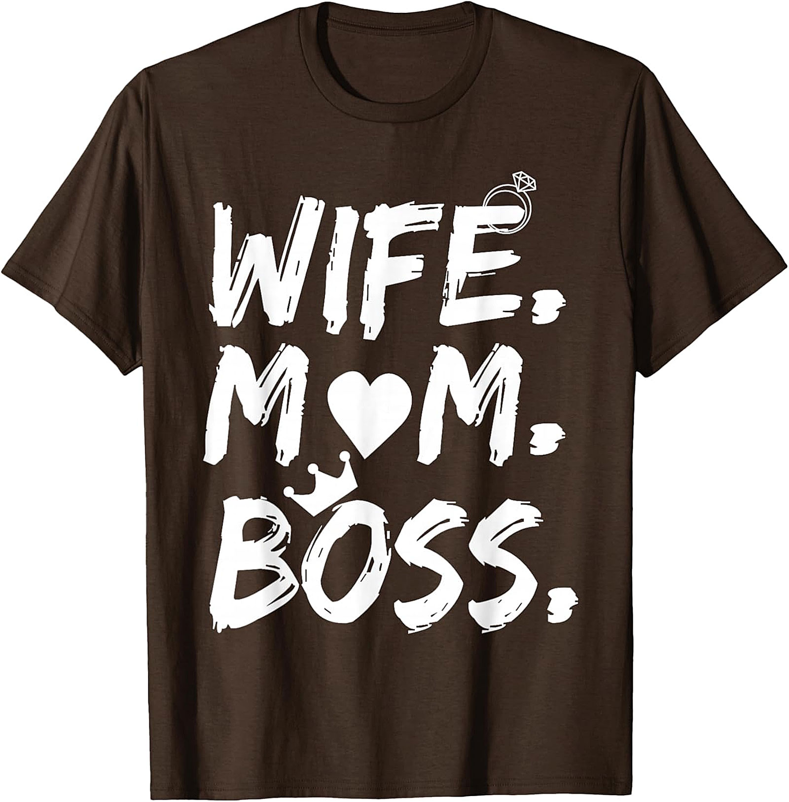 Wife Mom Boss T-shirt | Empowering Graphic Tee for Her