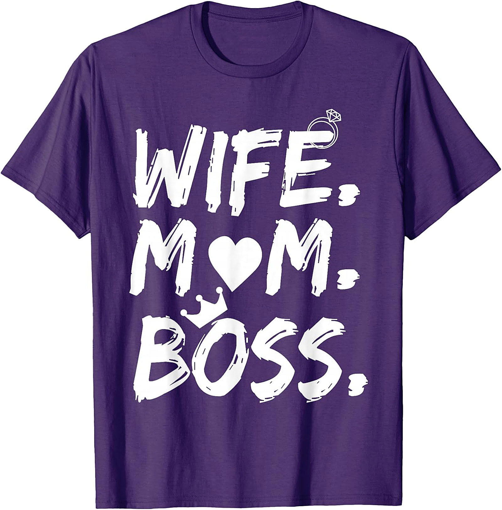 Wife Mom Boss T-shirt | Empowering Graphic Tee for Her