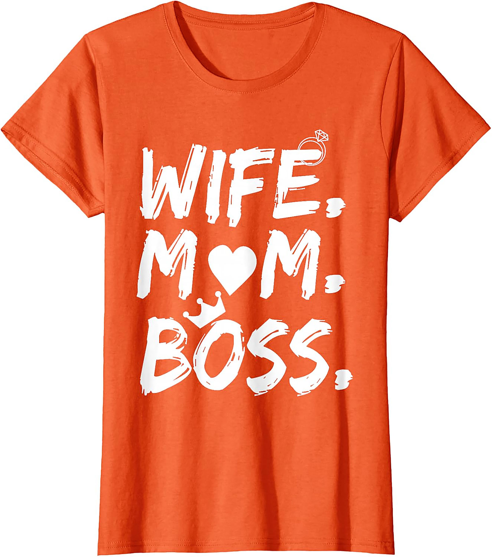 Wife Mom Boss T-shirt | Empowering Graphic Tee for Her