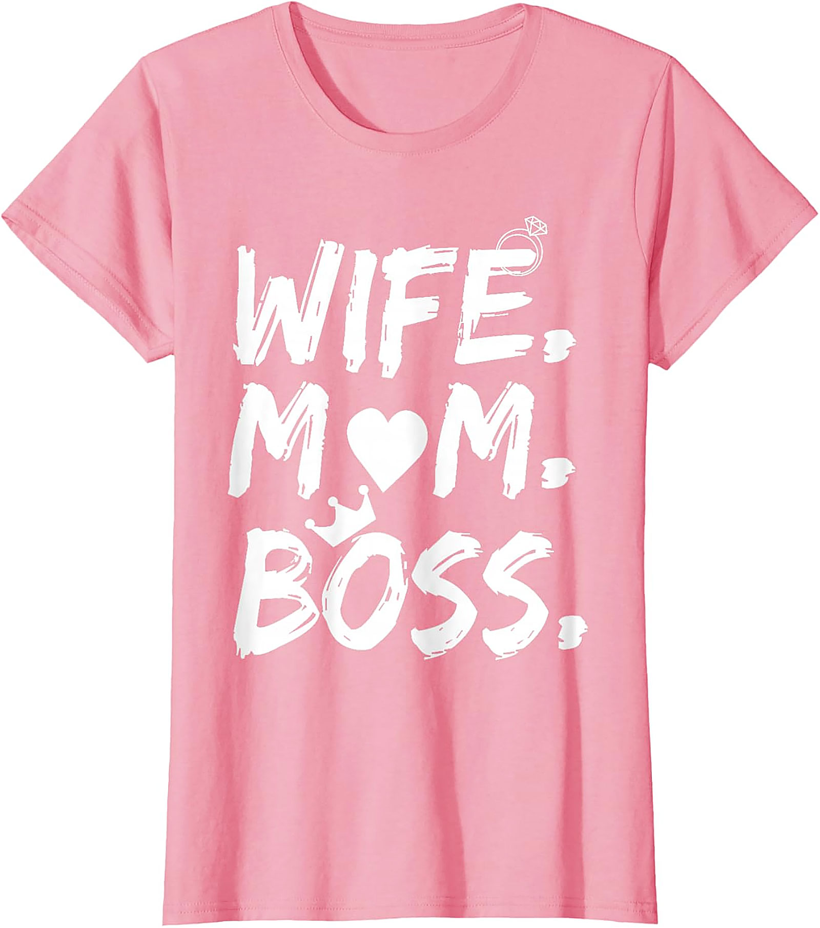 Wife Mom Boss T-shirt | Empowering Graphic Tee for Her