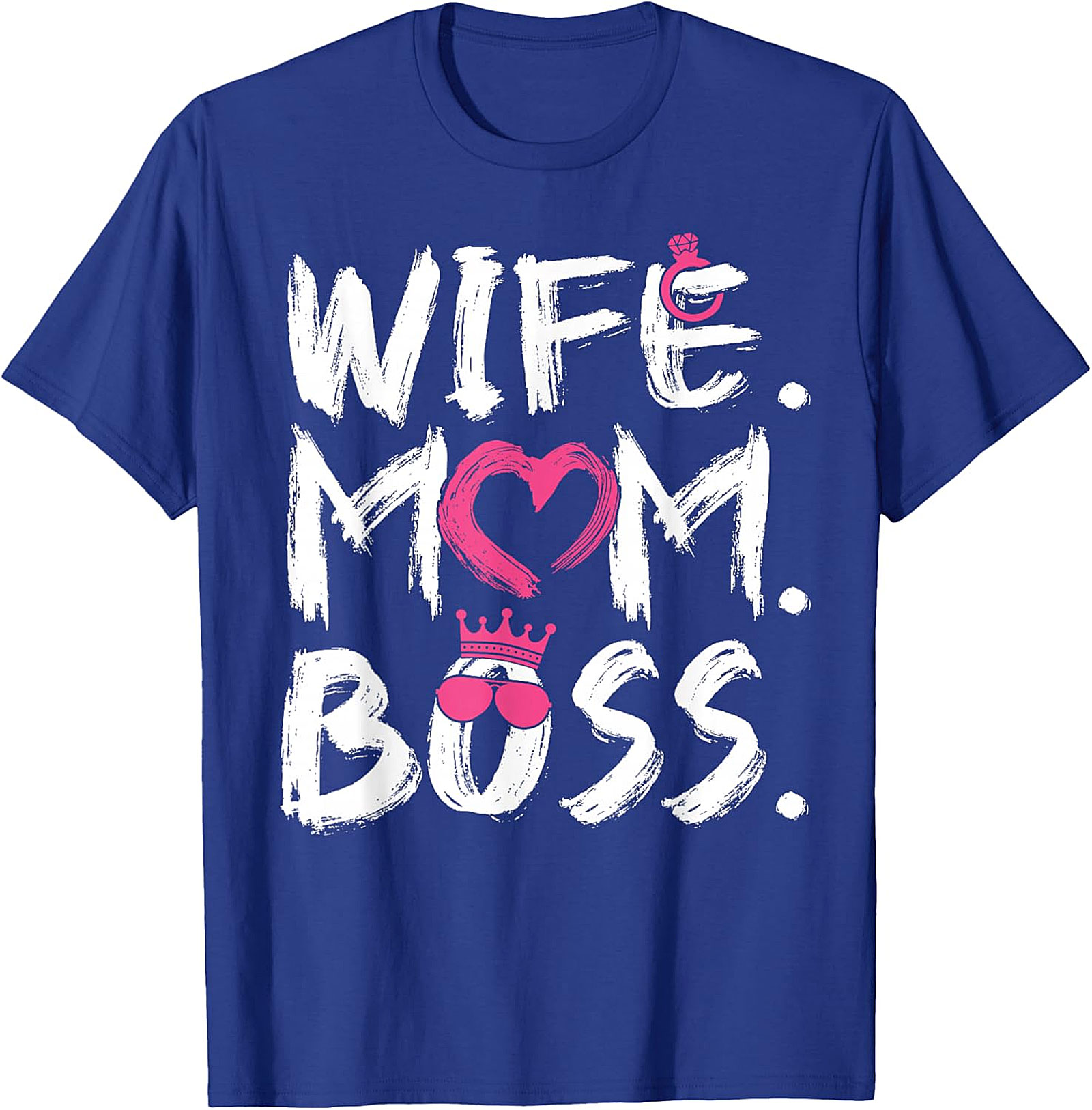 Wife Mom Boss T-shirt | Empowering Graphic Tee for Her