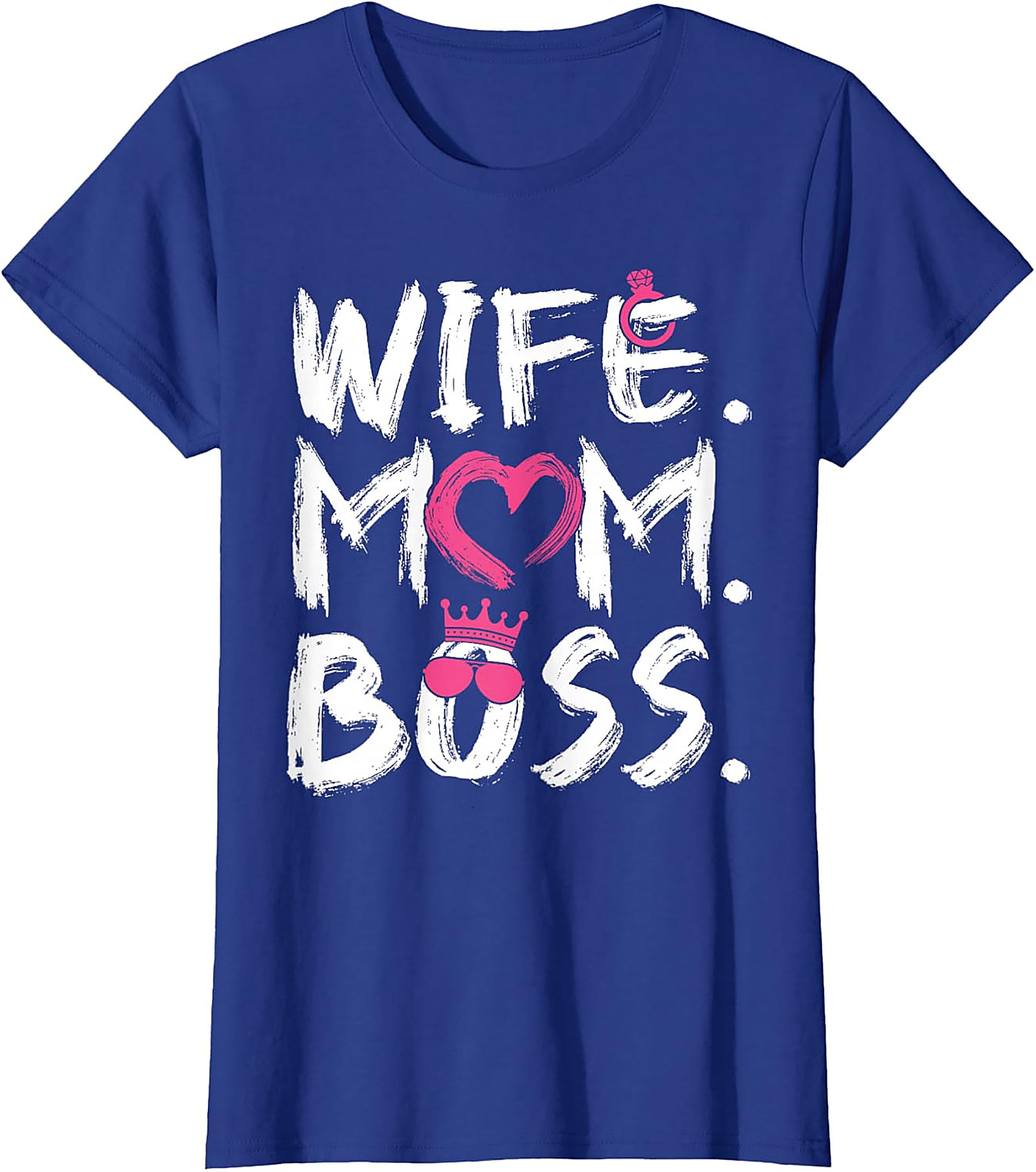 Wife Mom Boss T-shirt | Empowering Graphic Tee for Her