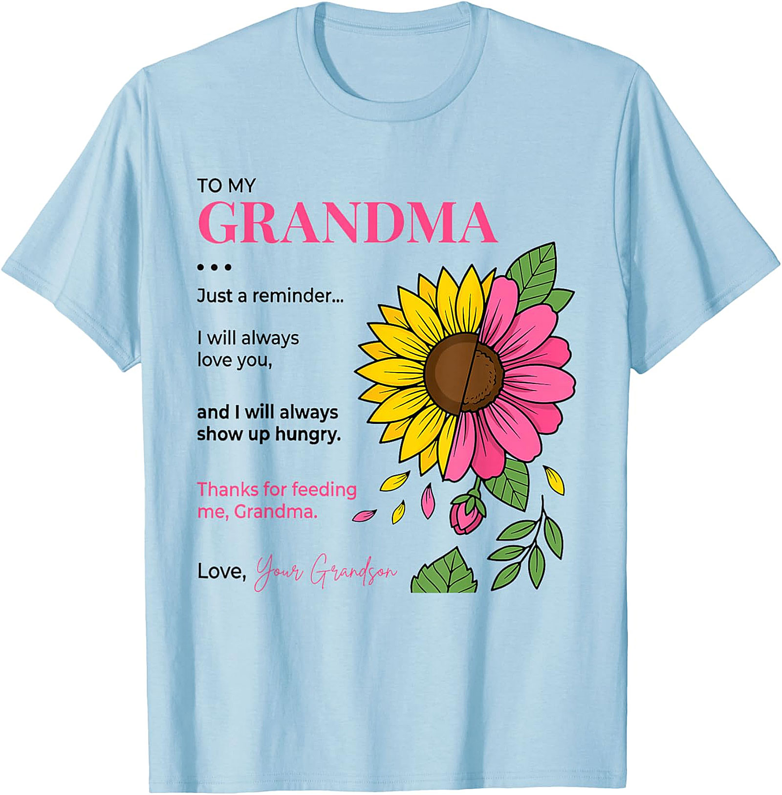  Funny Grandma Gift T-Shirt from Grandson | Soft Cotton Tee