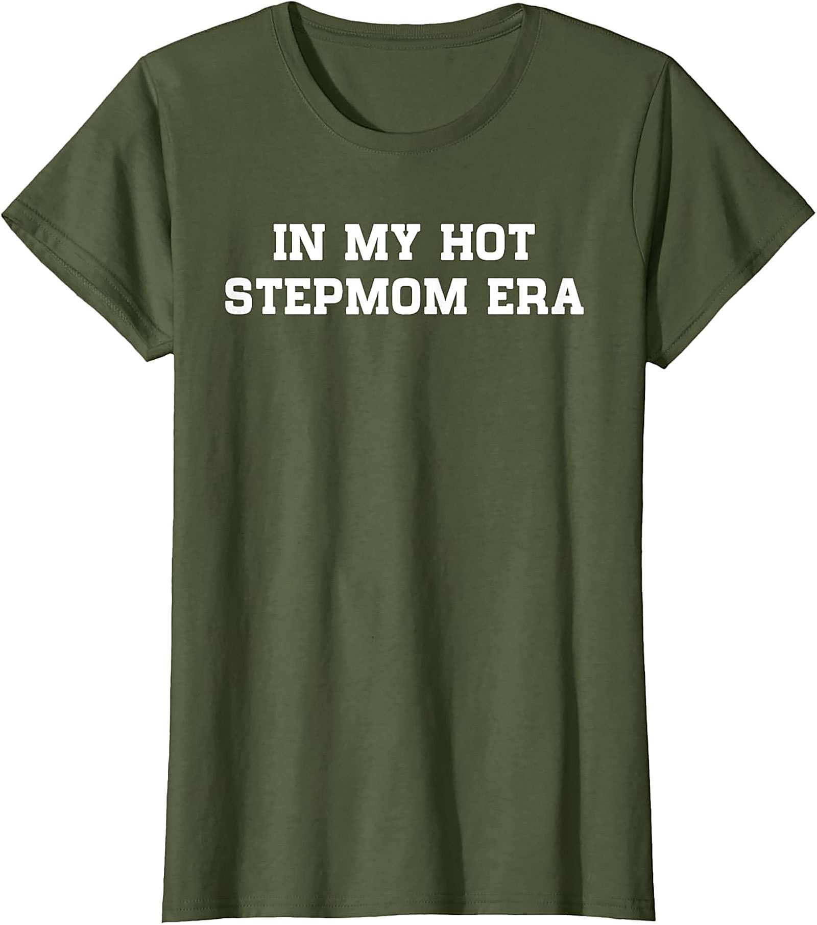  In My Hot Stepmom Era T-Shirt Funny Stepmom Graphic Tee