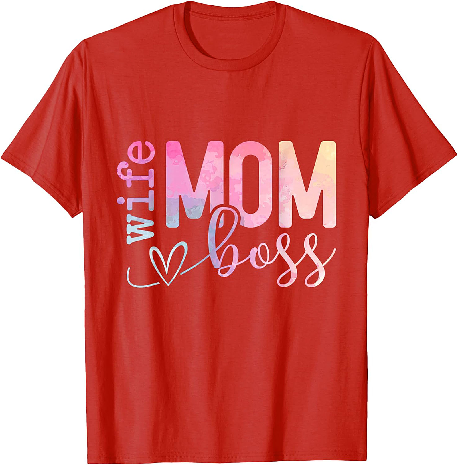 Wife Mom Boss T-shirt | Empowering Women's Graphic Tee