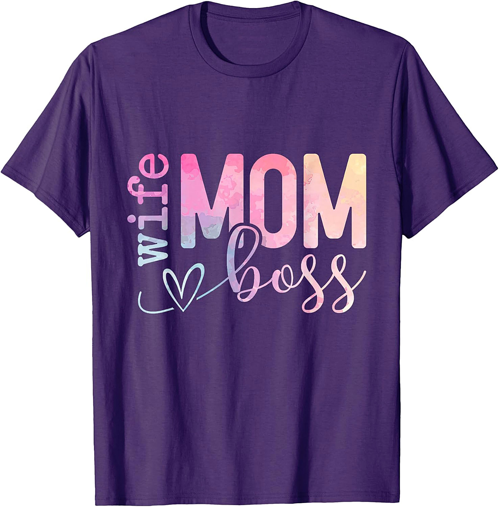 Wife Mom Boss T-shirt | Empowering Women's Graphic Tee