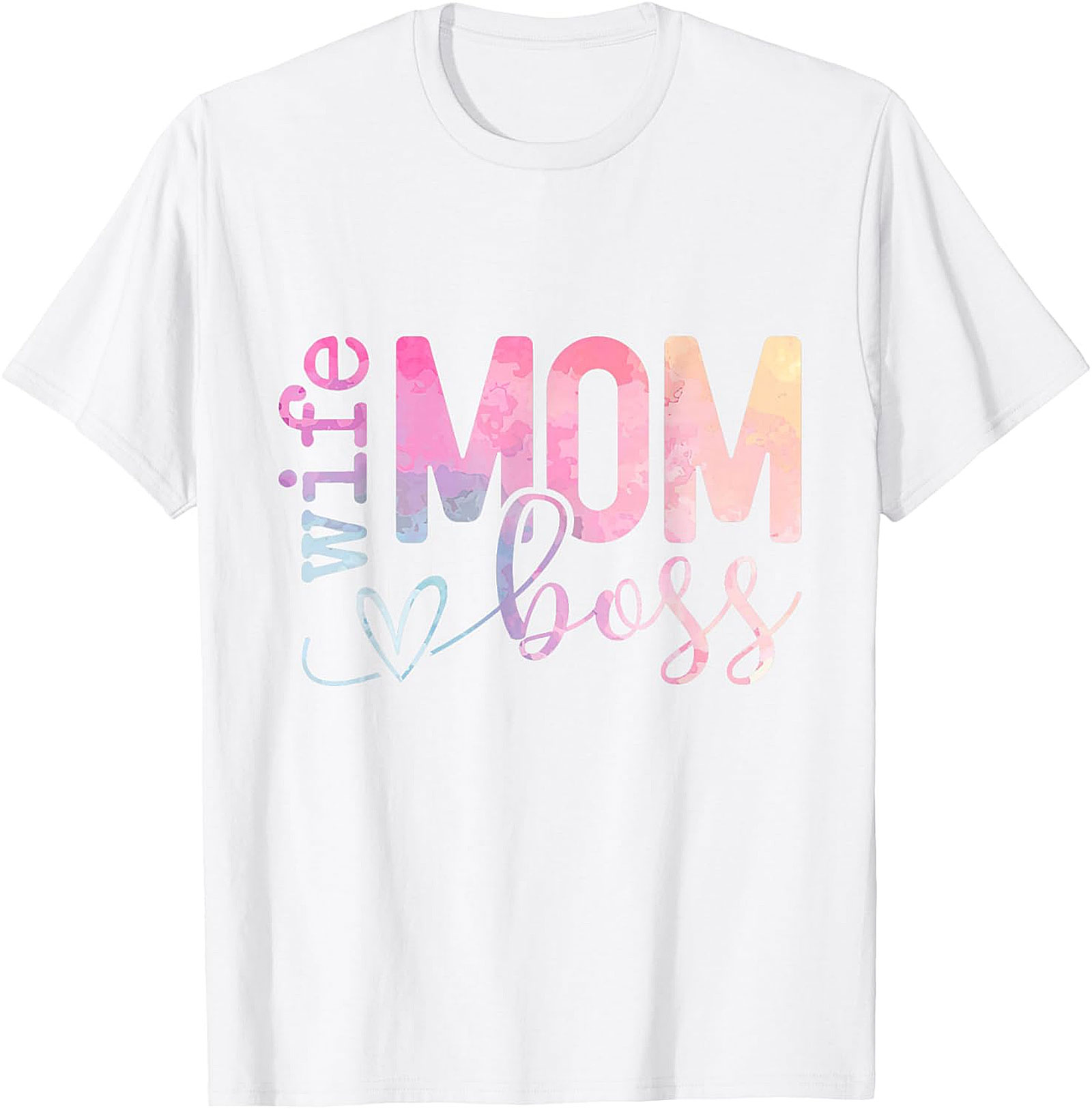 Wife Mom Boss T-shirt | Empowering Women's Graphic Tee