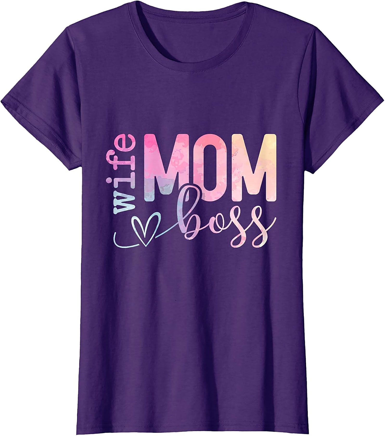 Wife Mom Boss T-shirt | Empowering Women's Graphic Tee