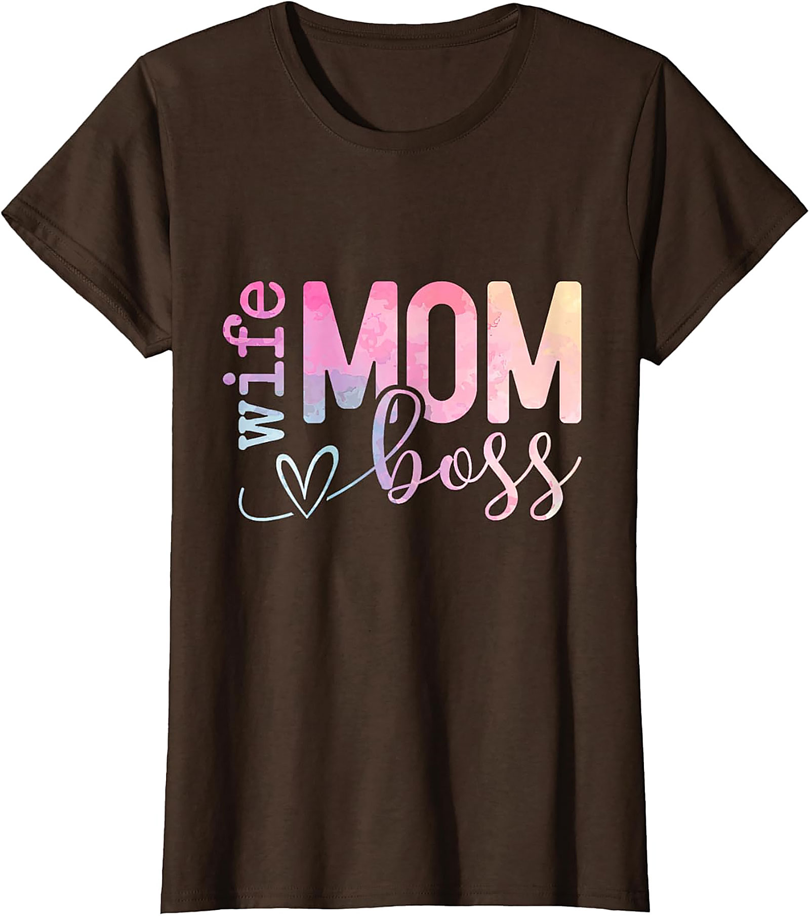Wife Mom Boss T-shirt | Empowering Women's Graphic Tee