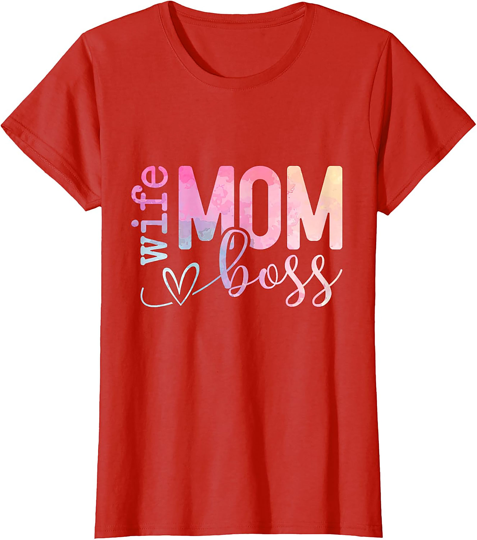 Wife Mom Boss T-shirt | Empowering Women's Graphic Tee