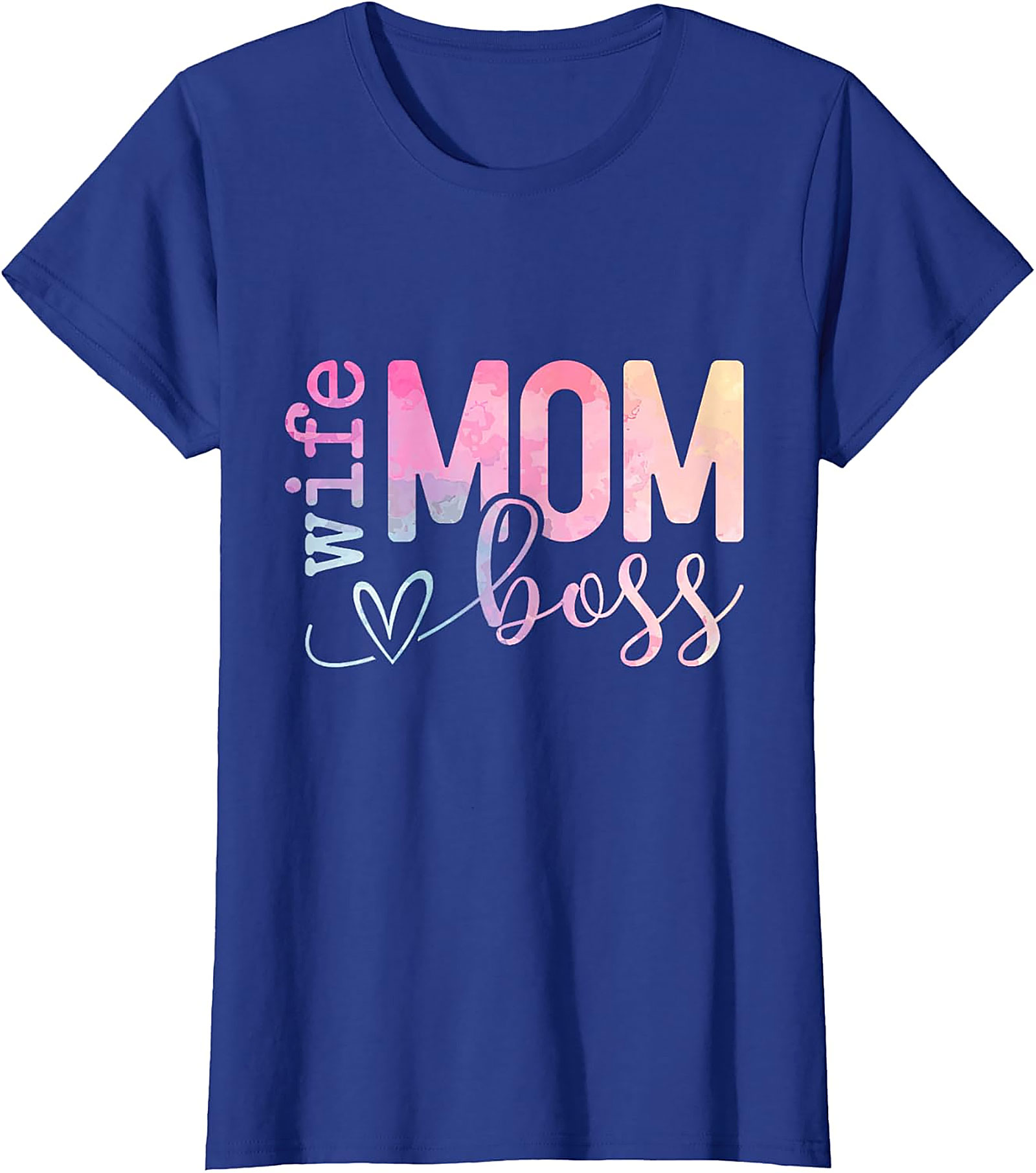 Wife Mom Boss T-shirt | Empowering Women's Graphic Tee