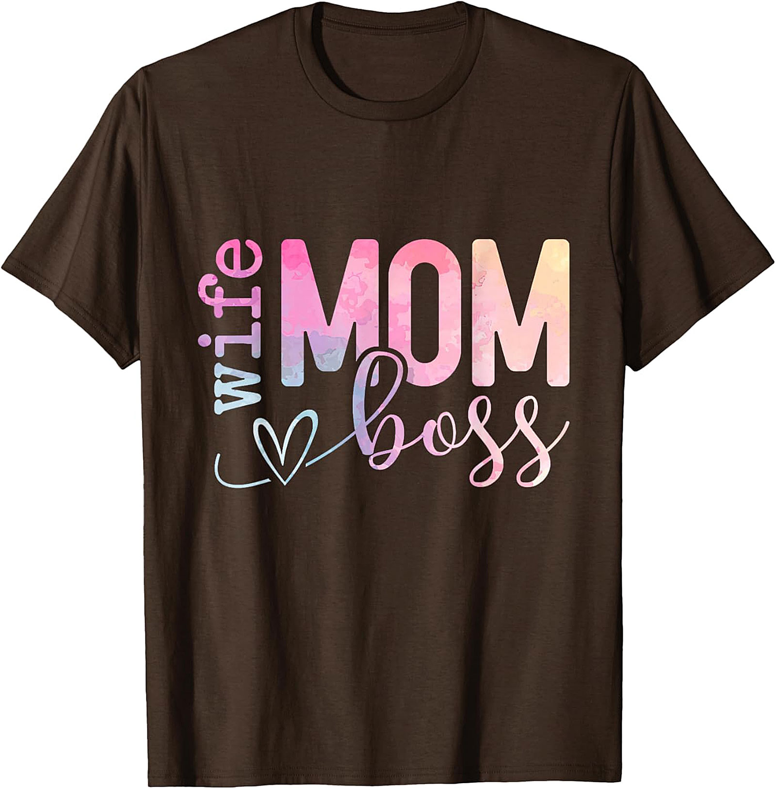 Wife Mom Boss T-shirt | Empowering Women's Graphic Tee