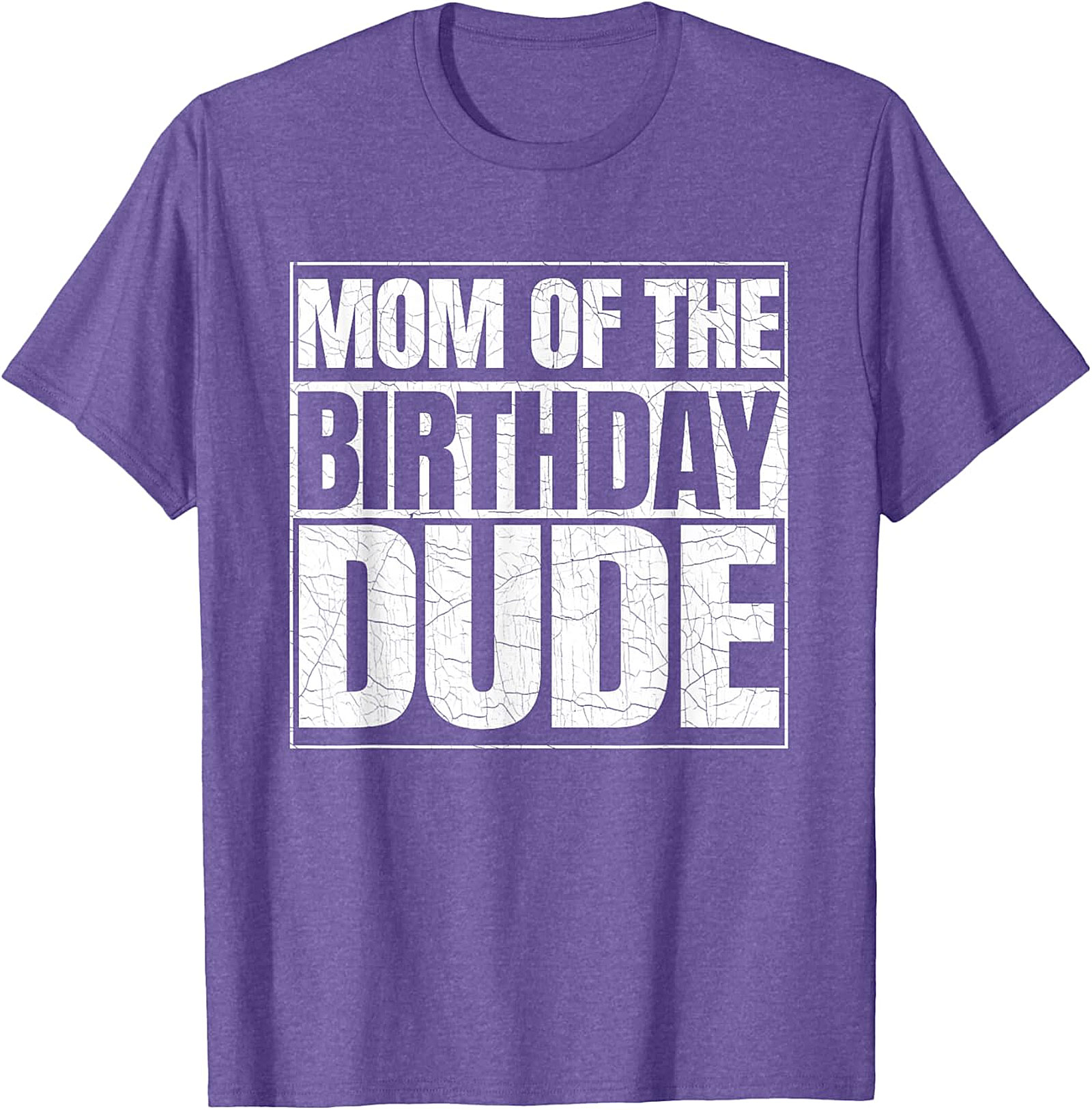  Mom of the Birthday Dude T-shirt Fun Mom Birthday Tee