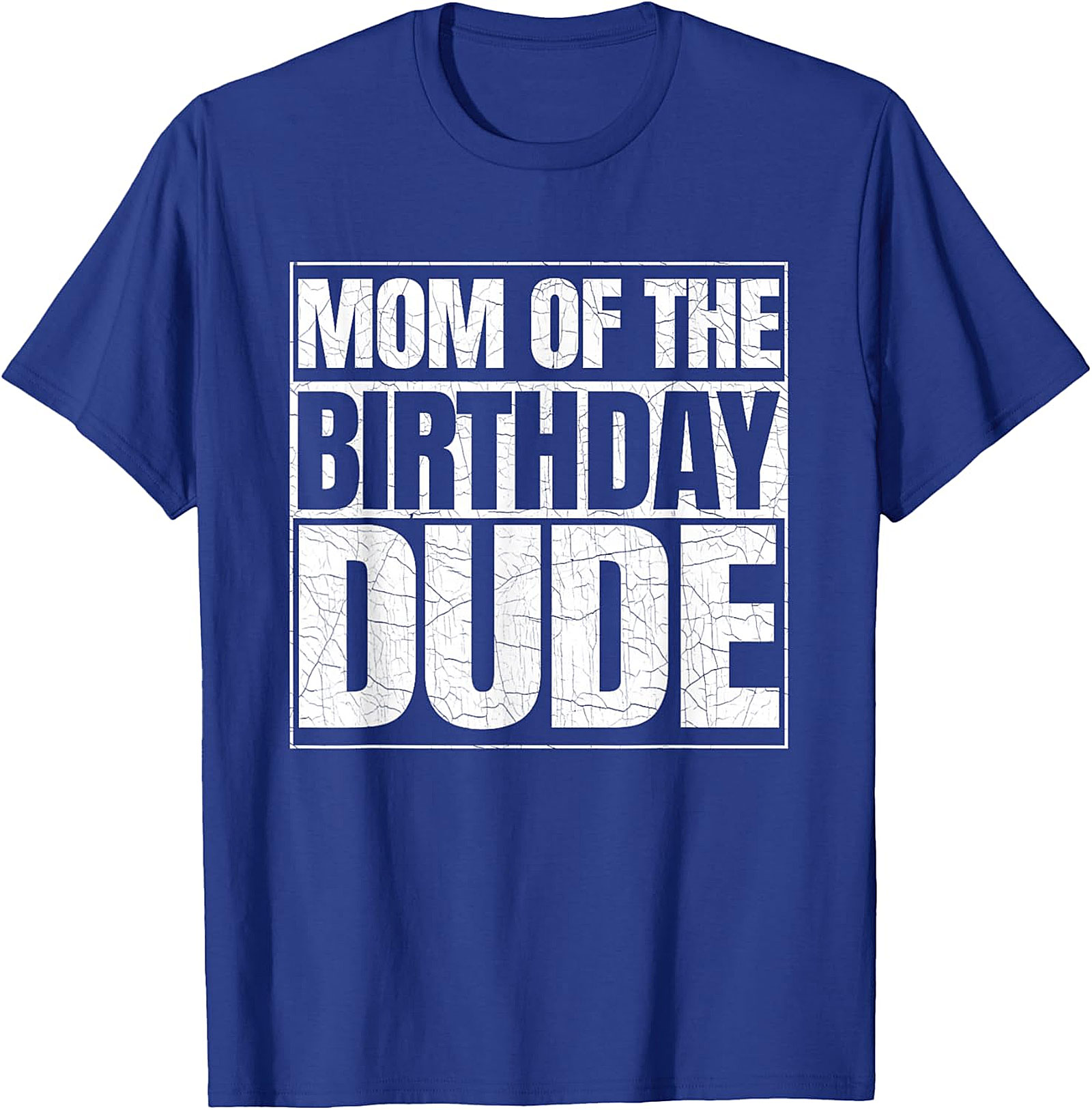  Mom of the Birthday Dude T-shirt Fun Mom Birthday Tee