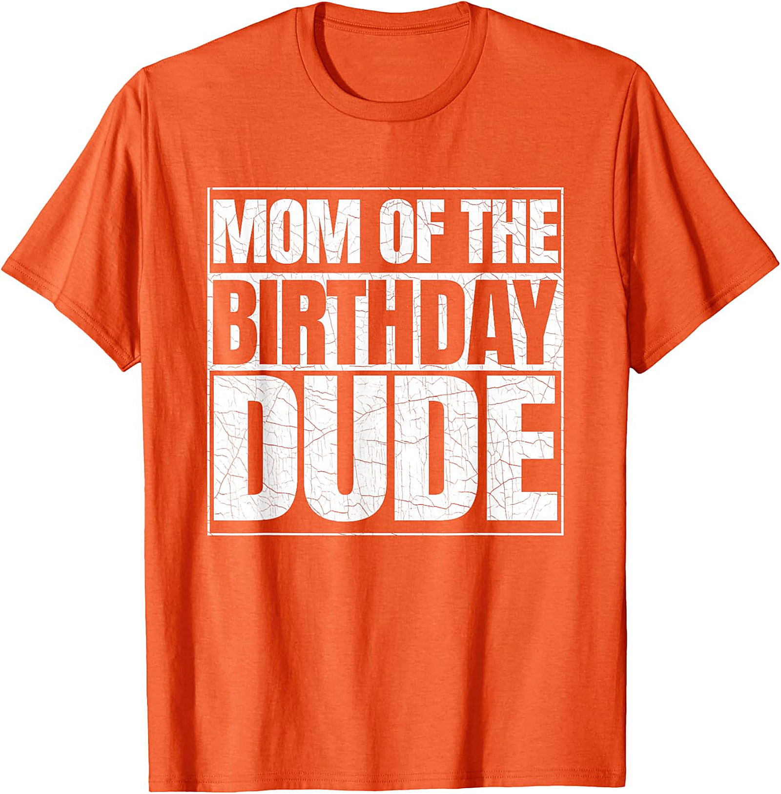  Mom of the Birthday Dude T-shirt Fun Mom Birthday Tee