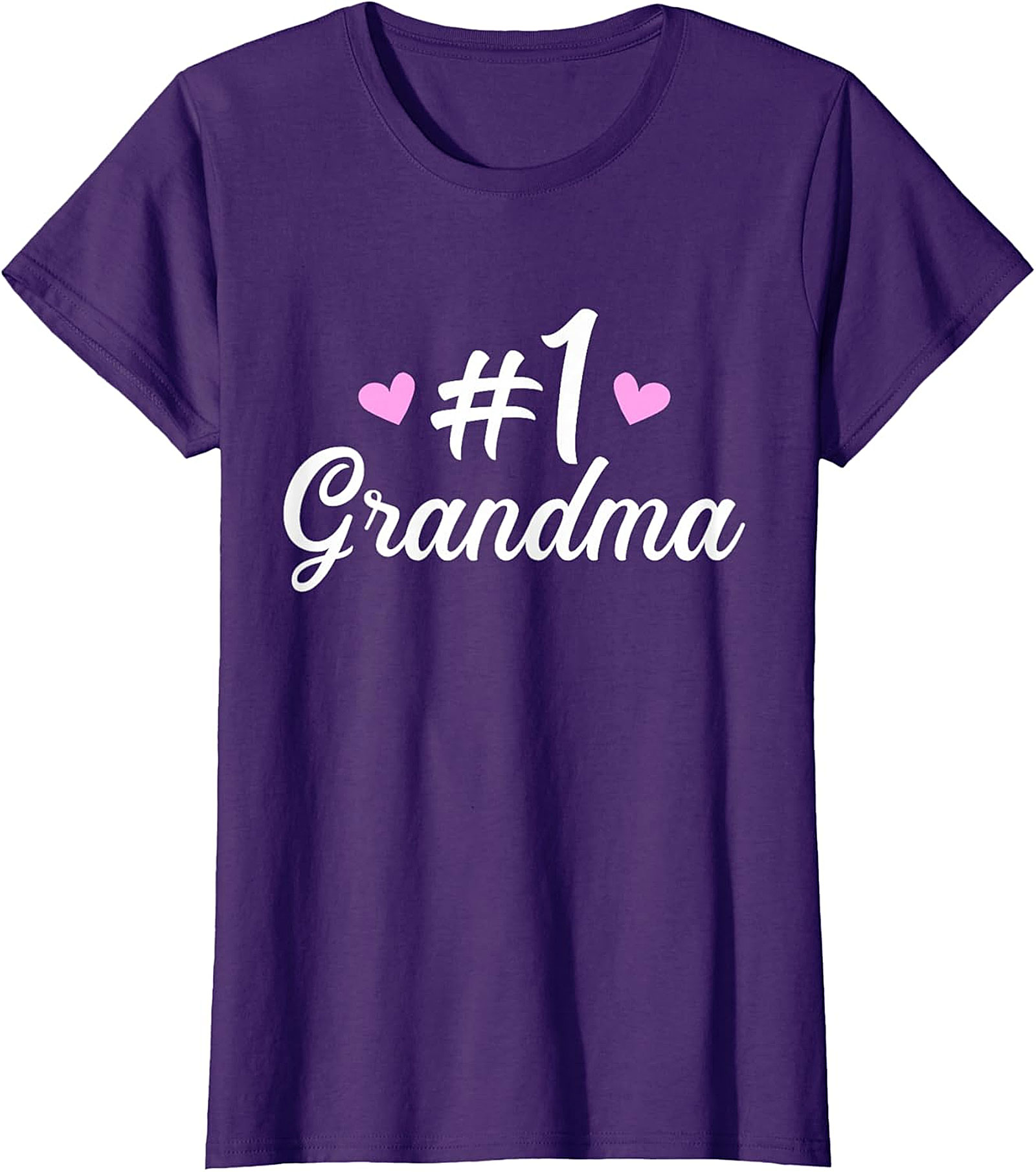#1 Grandma T-shirt | Soft Cotton Graphic Tee for Grandma
