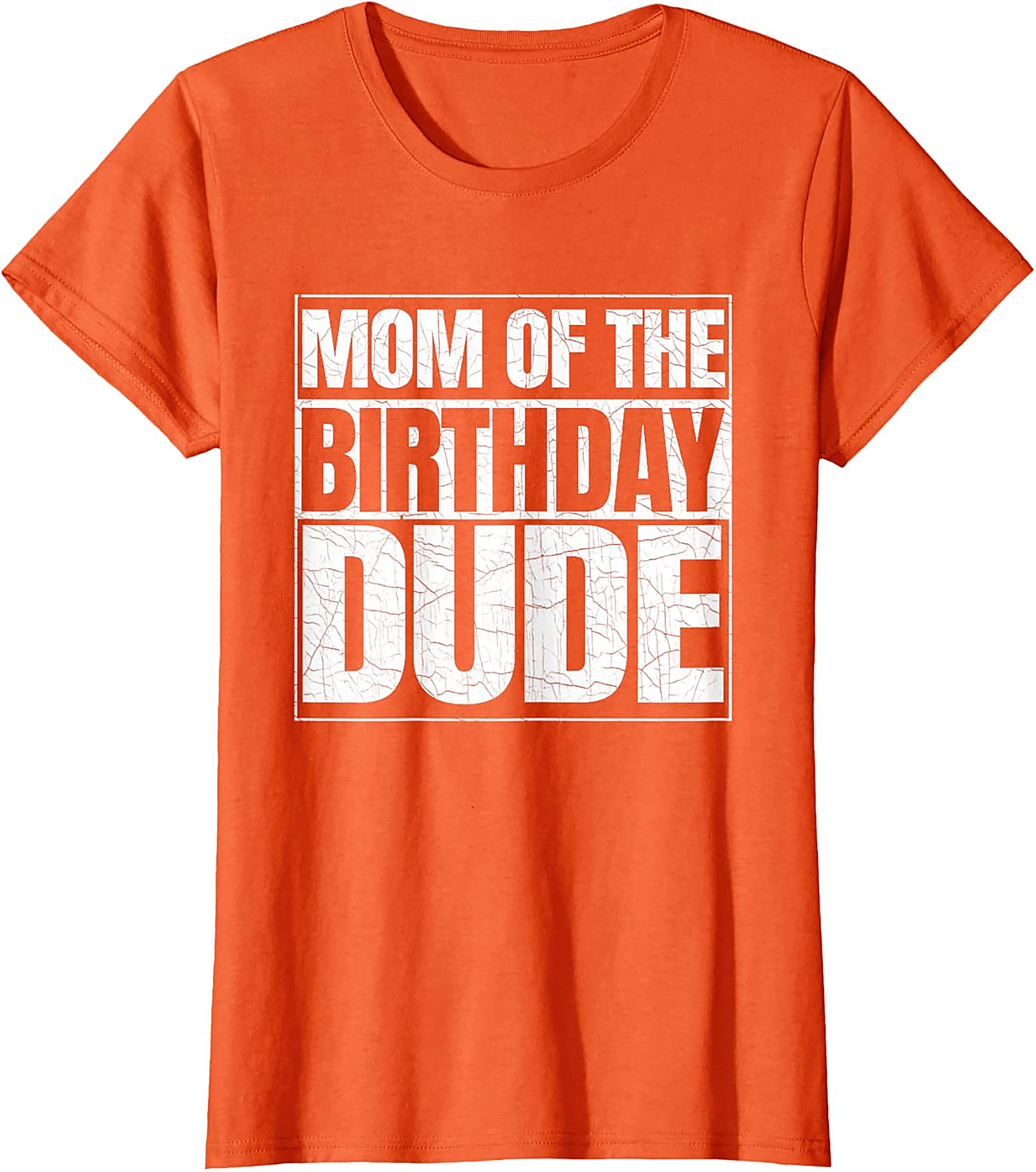  Mom of the Birthday Dude T-shirt Fun Mom Birthday Tee
