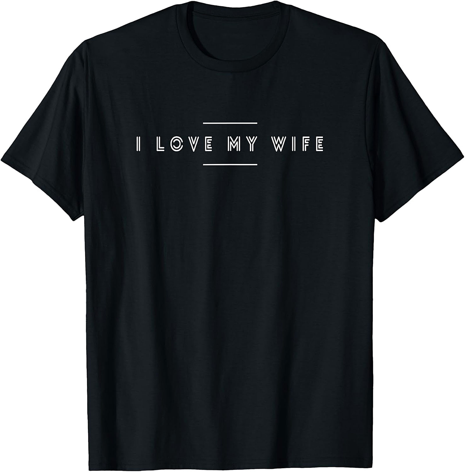 I Love My Wife T-Shirt | Minimalist Husband Graphic Tee