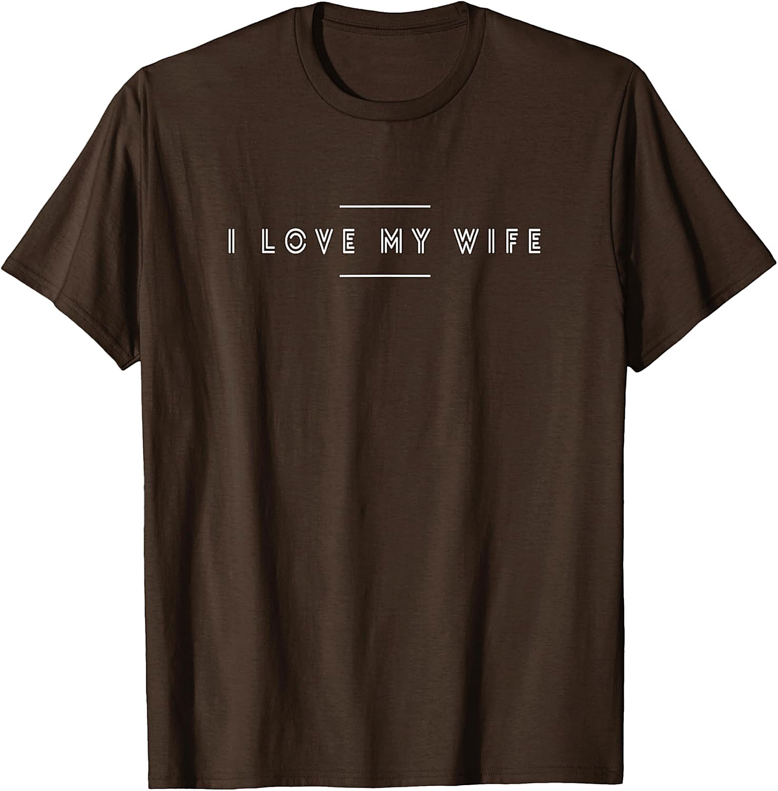 I Love My Wife T-Shirt | Minimalist Husband Graphic Tee