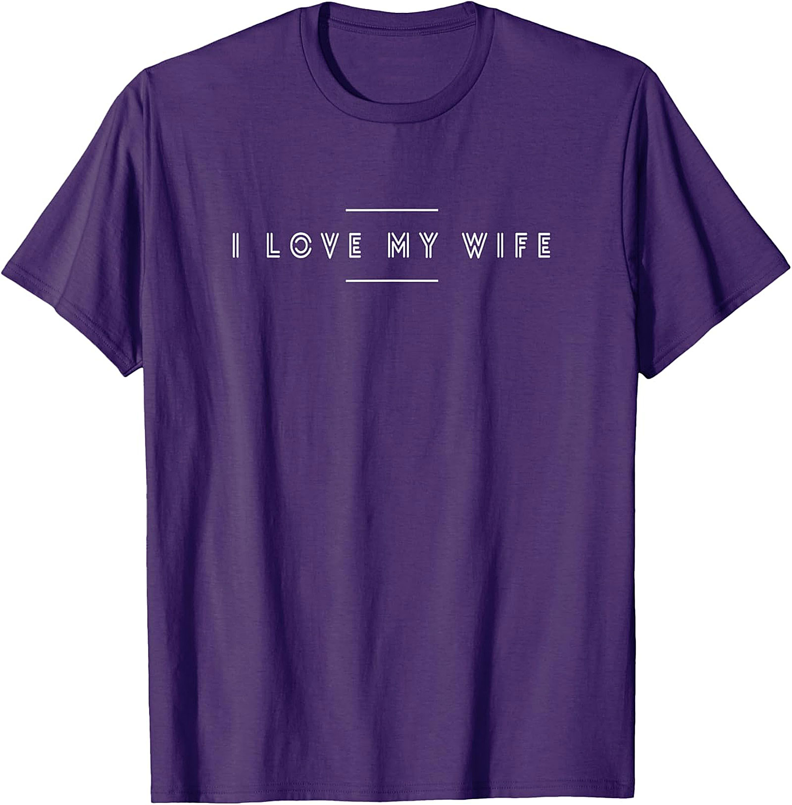 I Love My Wife T-Shirt | Minimalist Husband Graphic Tee