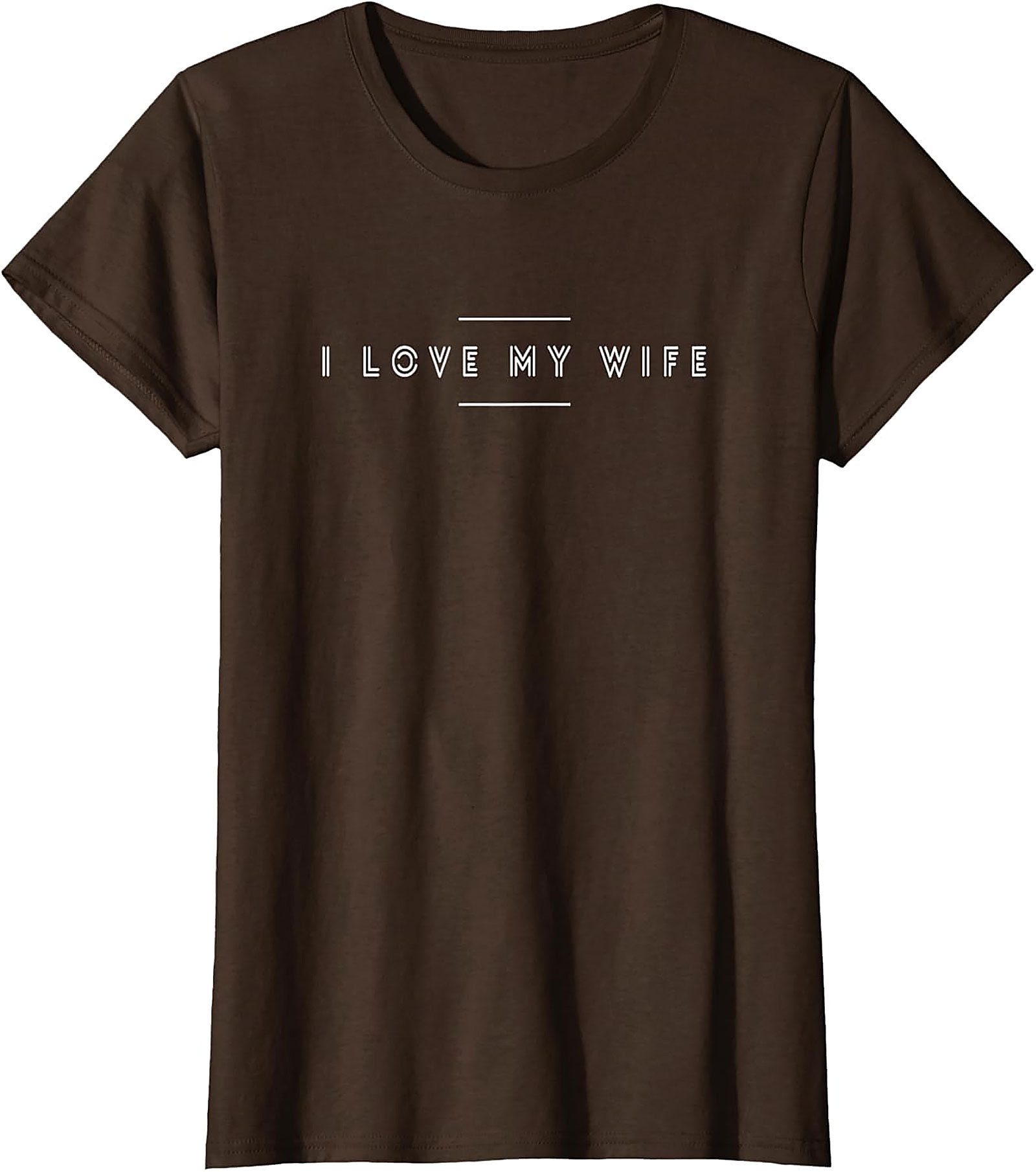 I Love My Wife T-Shirt | Minimalist Husband Graphic Tee