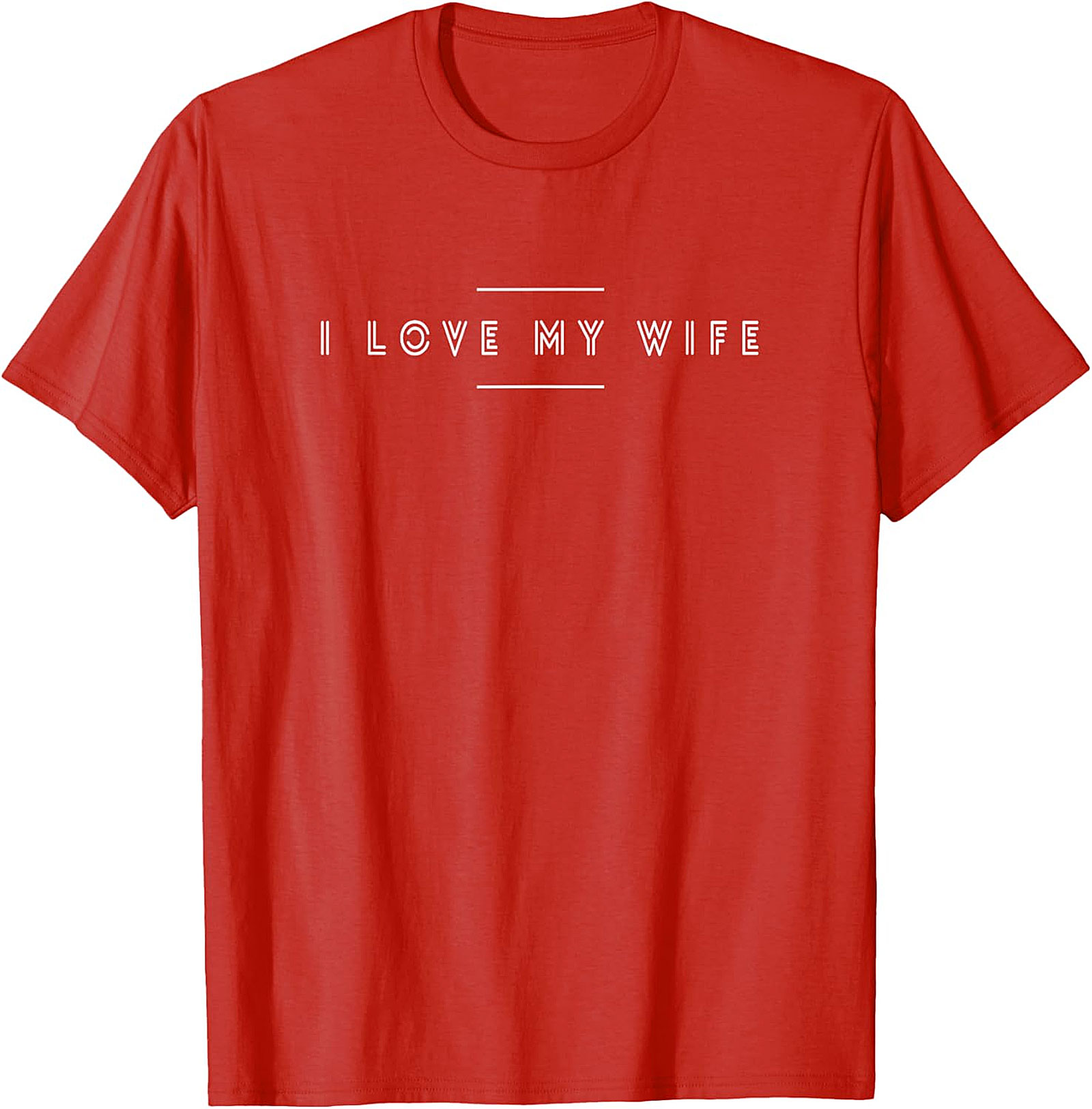 I Love My Wife T-Shirt | Minimalist Husband Graphic Tee