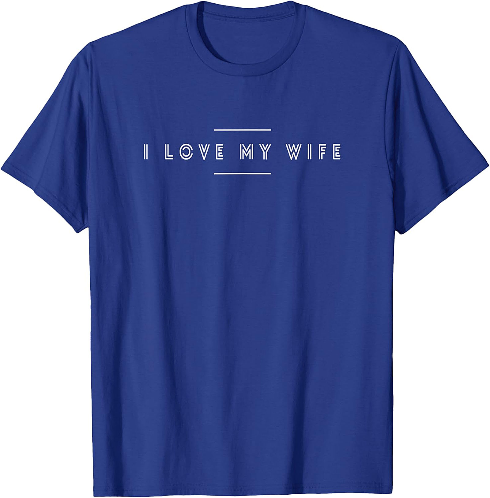 I Love My Wife T-Shirt | Minimalist Husband Graphic Tee