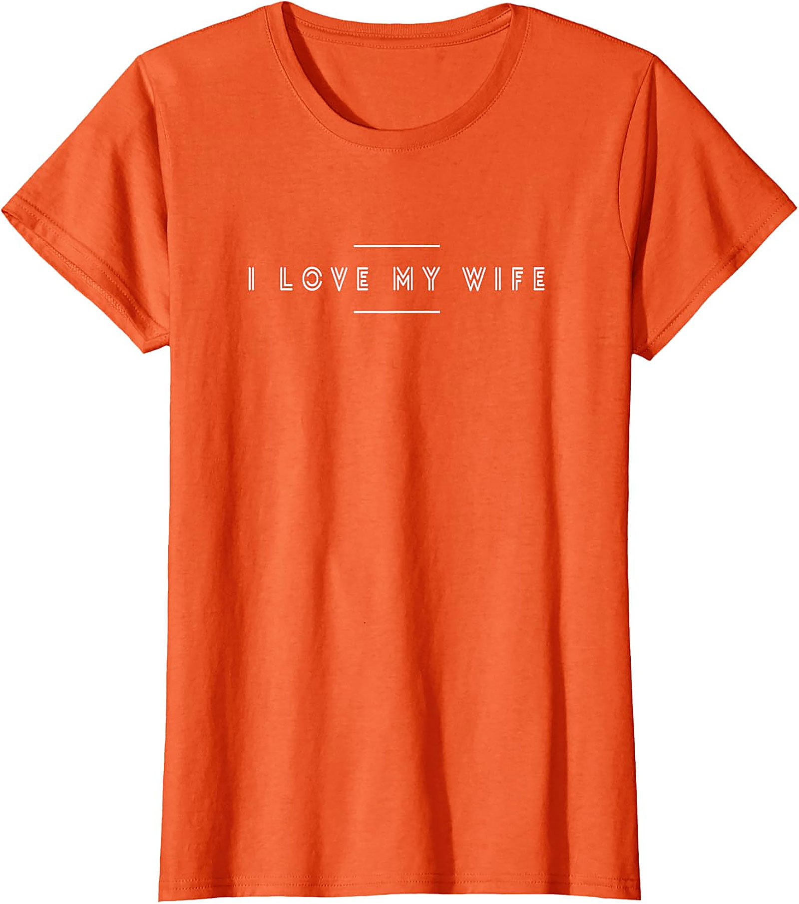 I Love My Wife T-Shirt | Minimalist Husband Graphic Tee