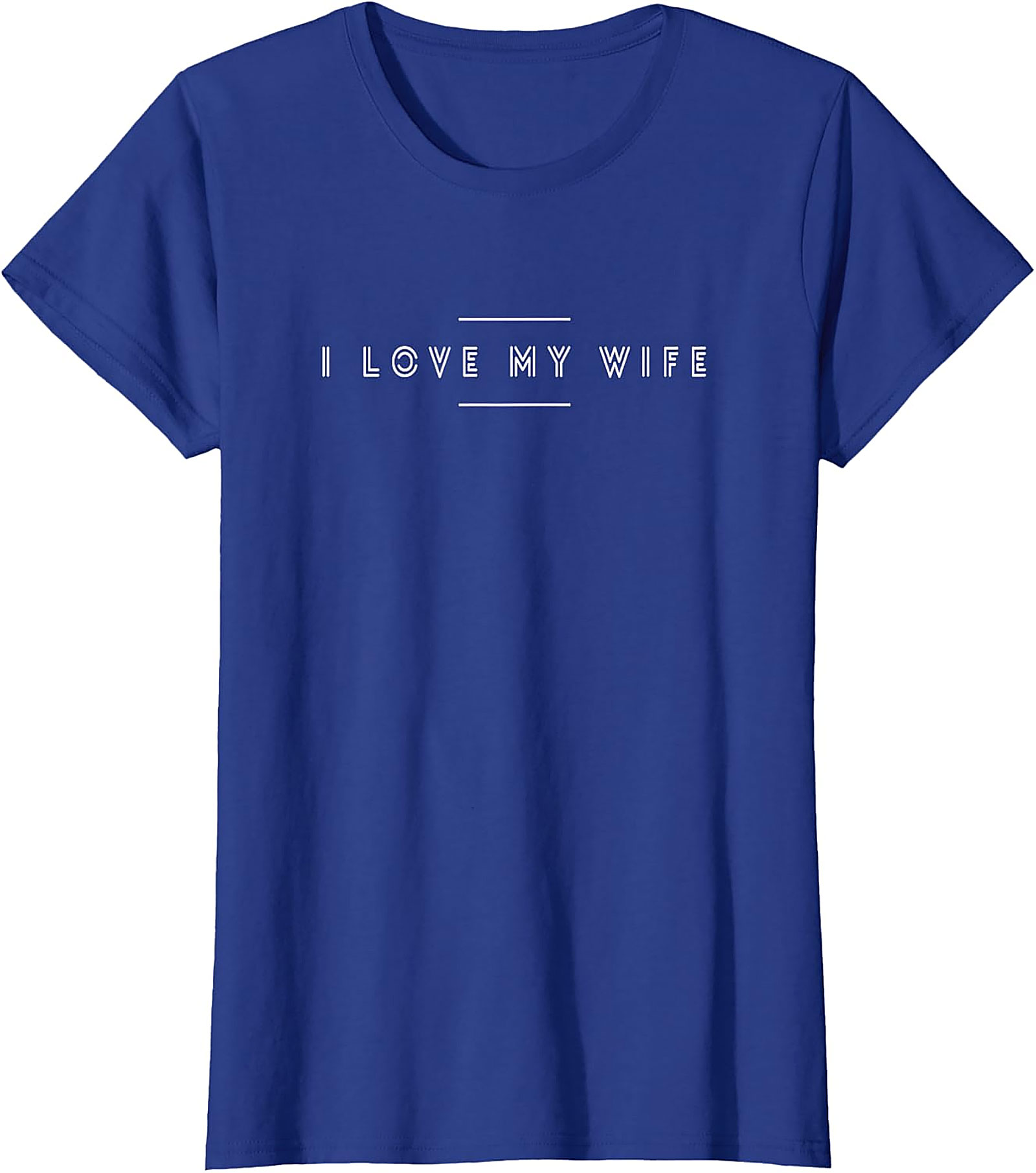 I Love My Wife T-Shirt | Minimalist Husband Graphic Tee