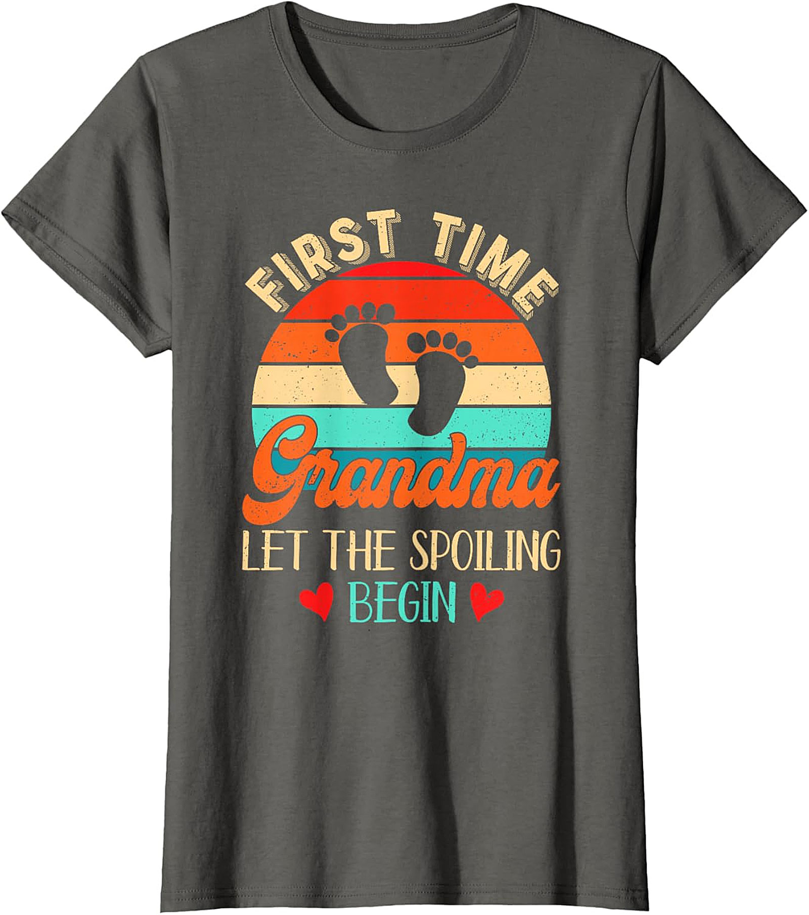 First Time Grandma Let The Spoiling Begin T-shirt - New Grandma Gift