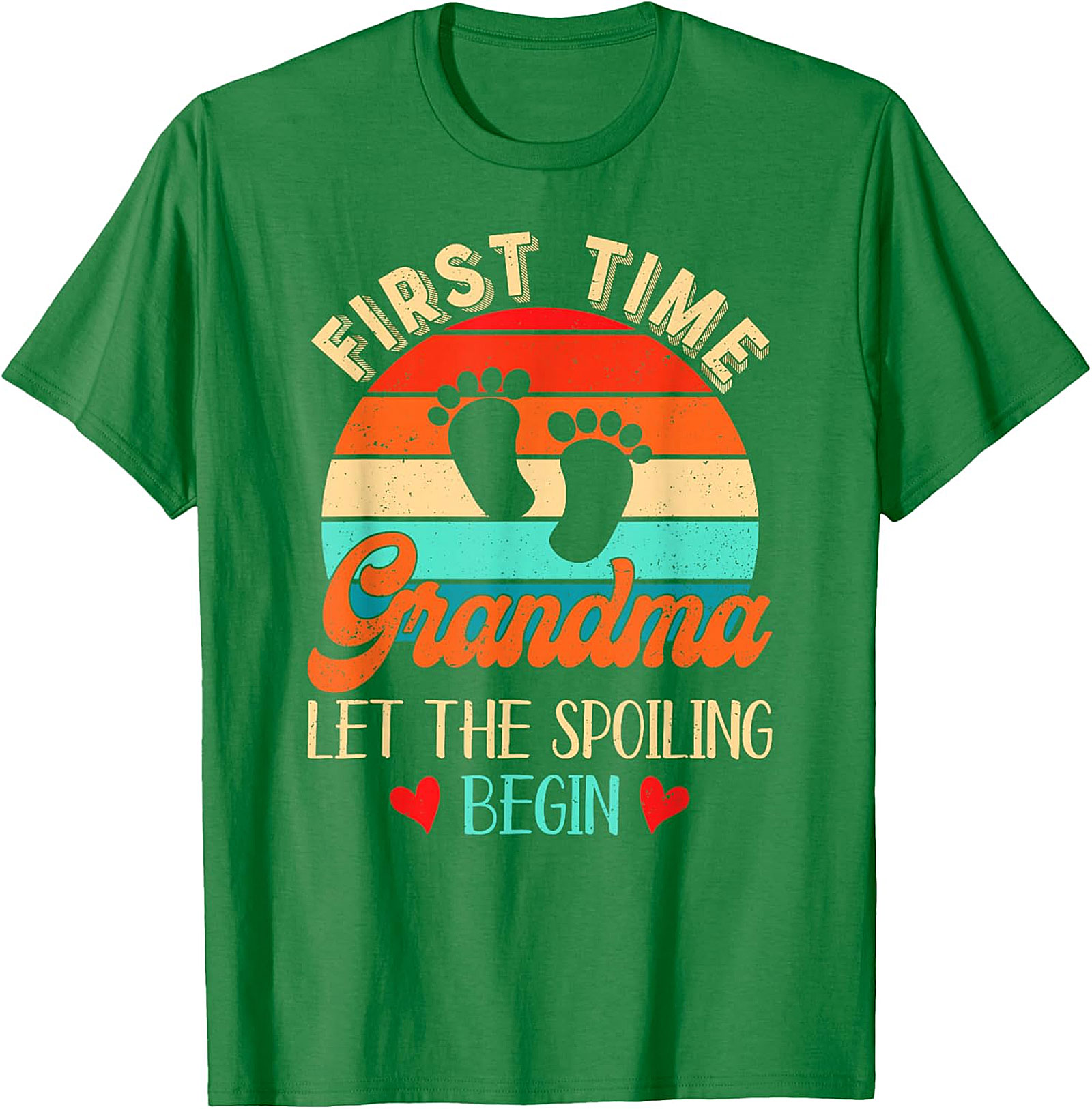 First Time Grandma Let The Spoiling Begin T-shirt - New Grandma Gift